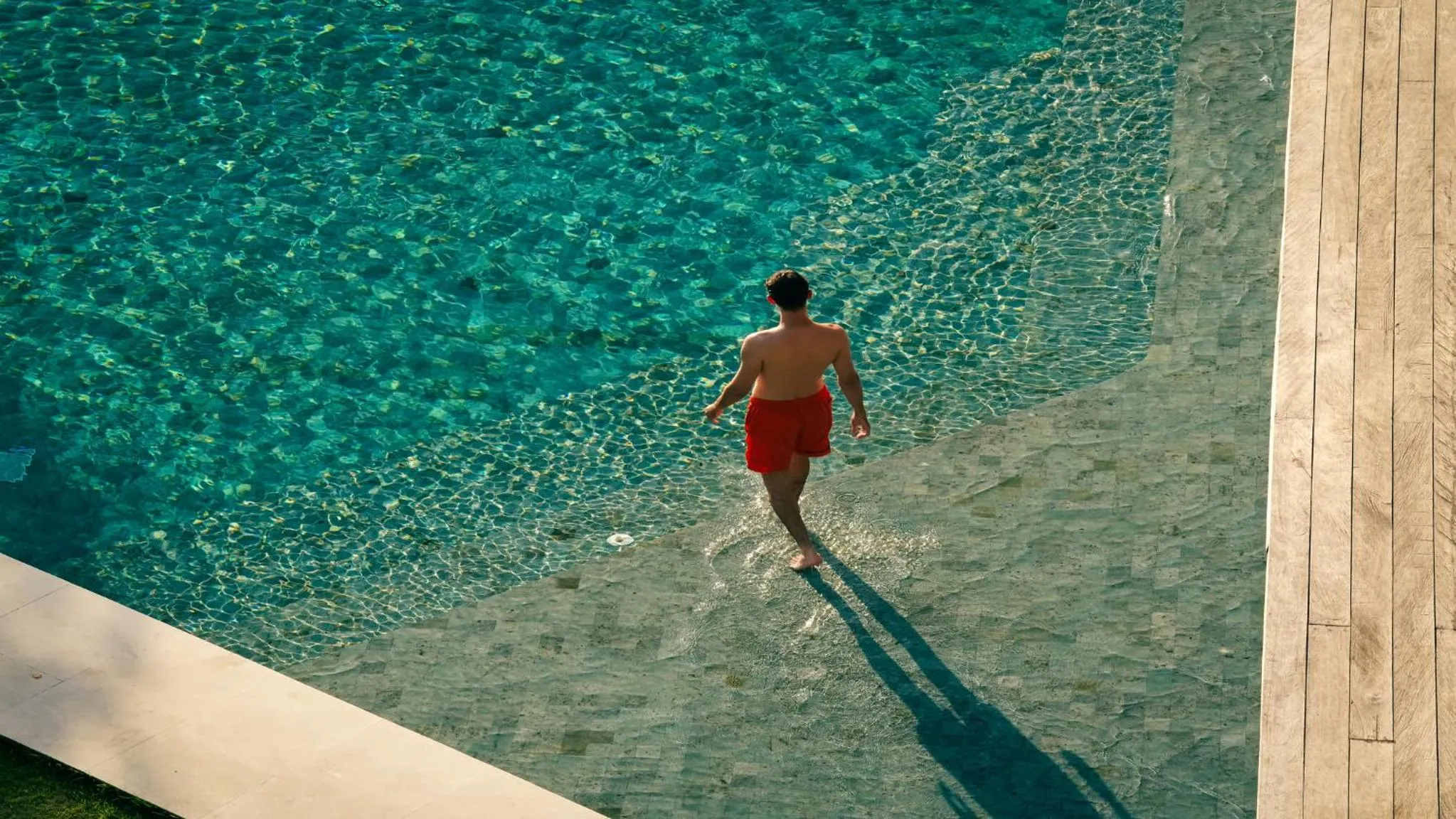 Swimming pool in Noema Resort Pererenan