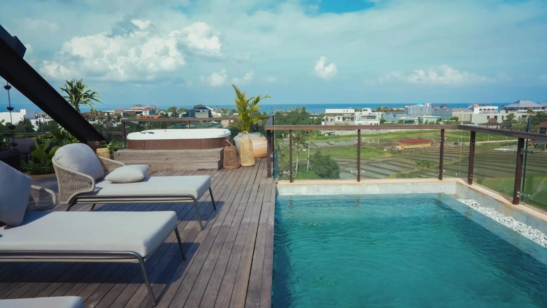 Balcony/Terrace in Noema Resort Pererenan