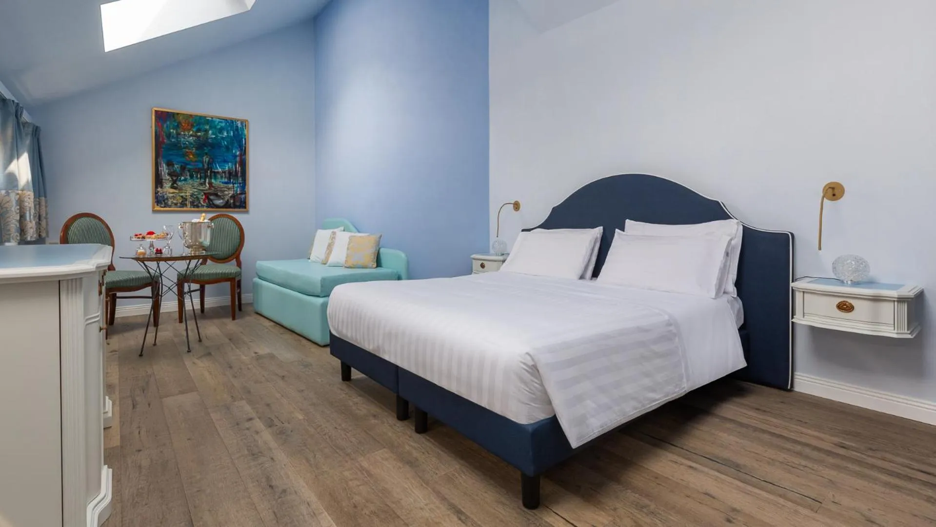 Bed in Grand Hotel Menaggio