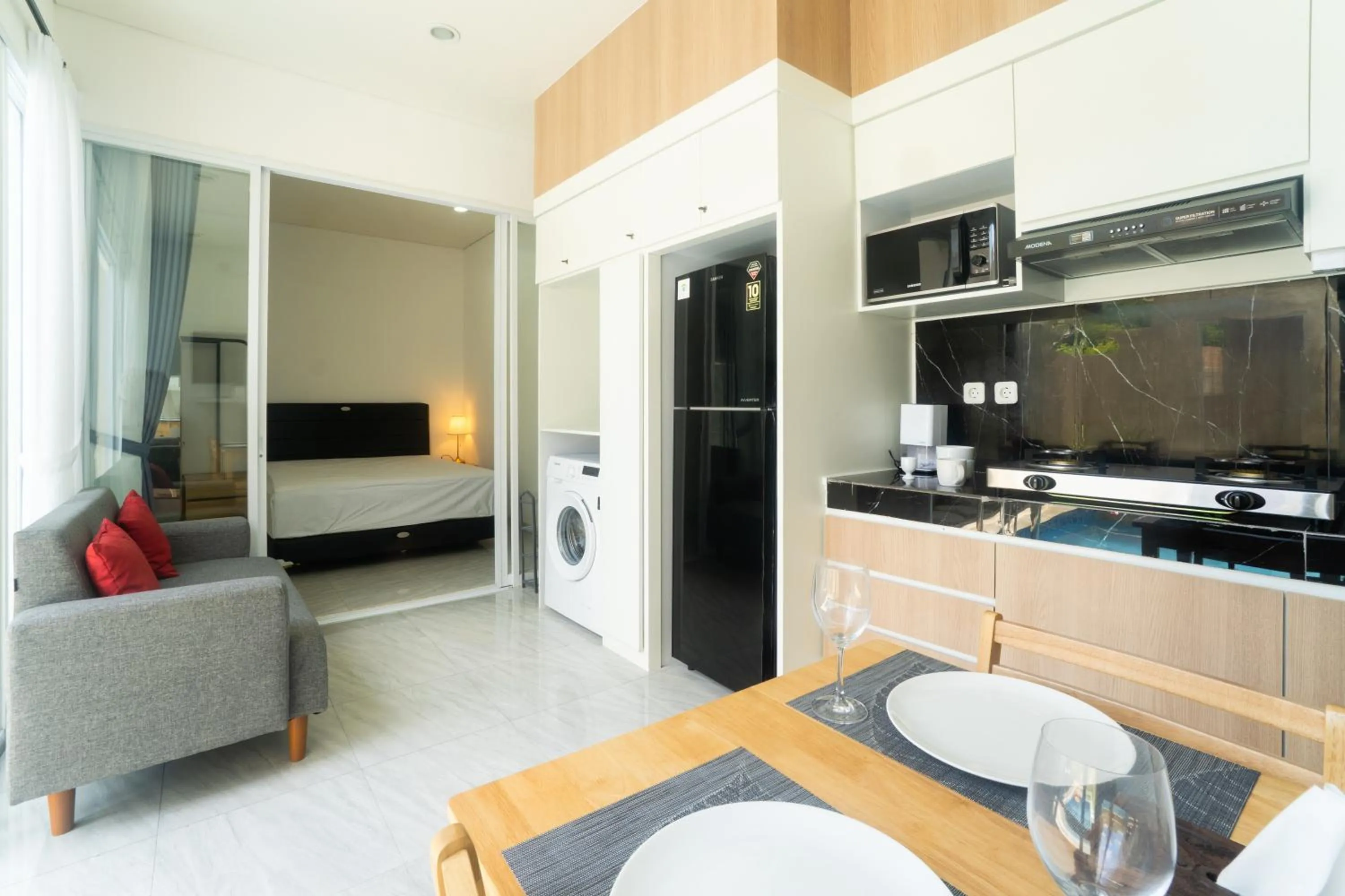 Living room in Otia Villa Nusa Dua by Premier Hospitality Asia