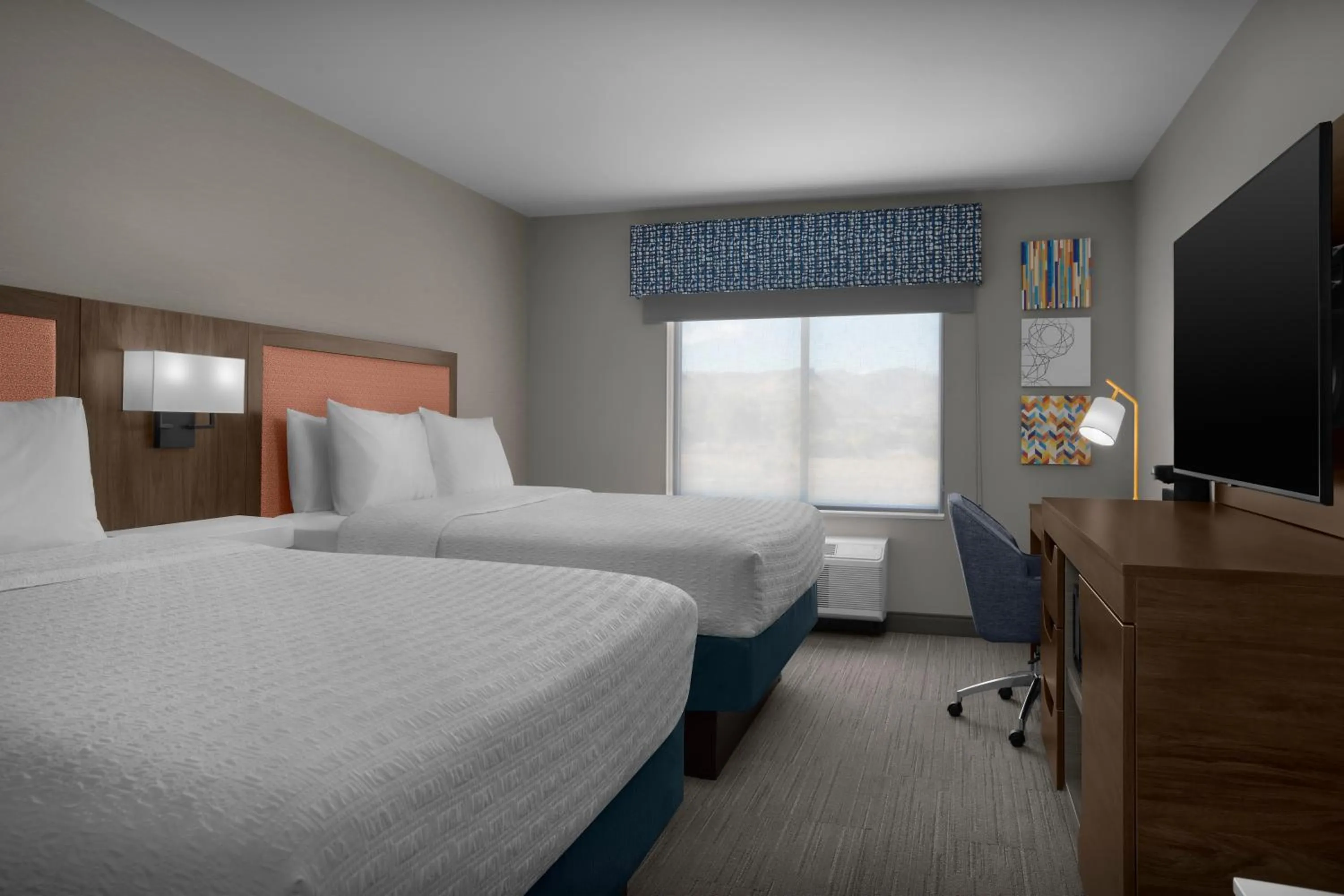 Bedroom, Bed in Hampton Inn & Suites By Hilton Wheat Ridge Denver West