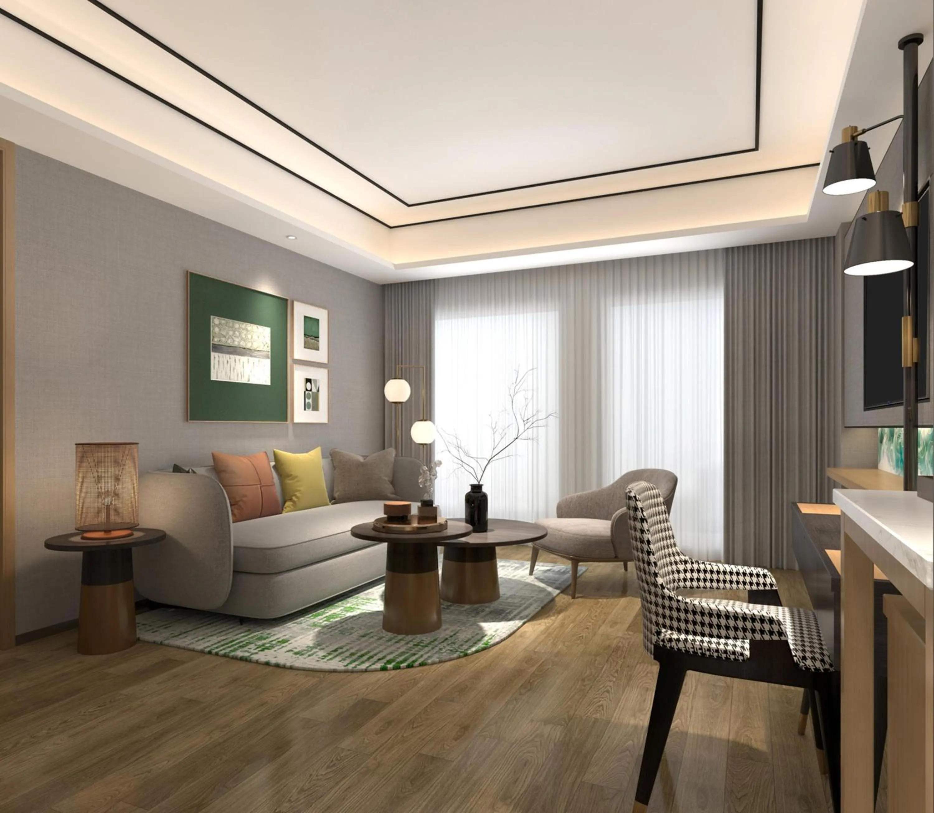 Bed in Hilton Garden Inn Huai'An Huaiyin