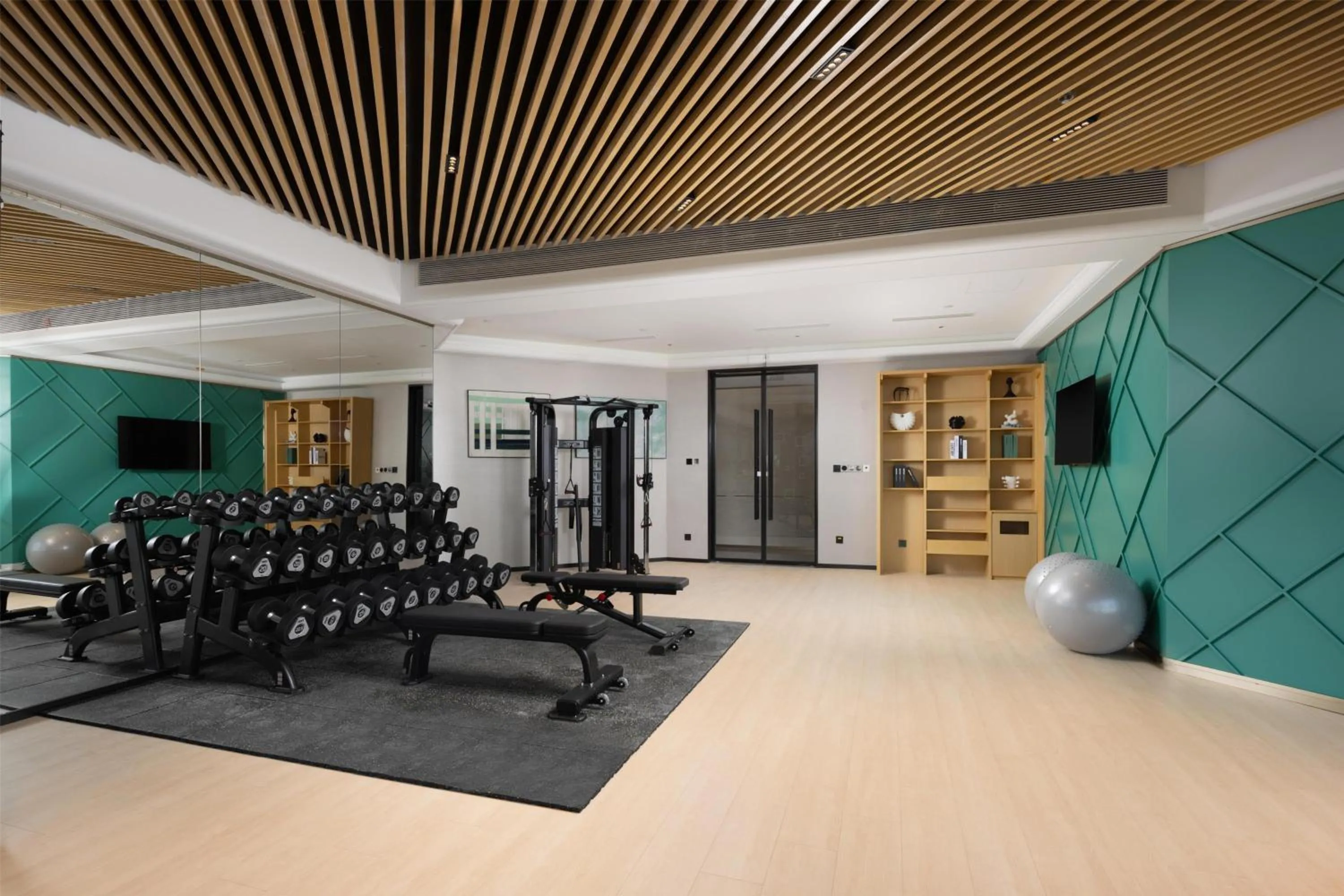 Fitness centre/facilities in Hilton Garden Inn Huai'An Huaiyin