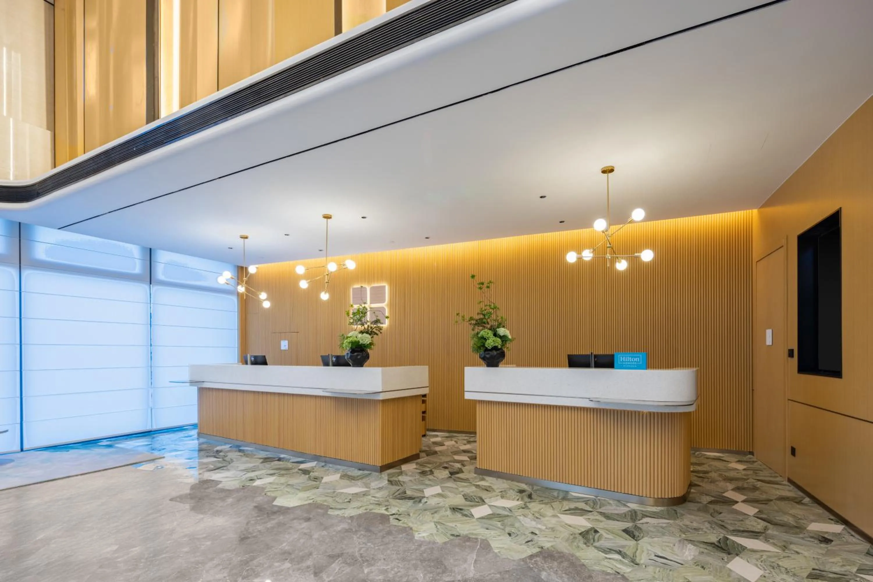 Lobby or reception in Hilton Garden Inn Huai'An Huaiyin
