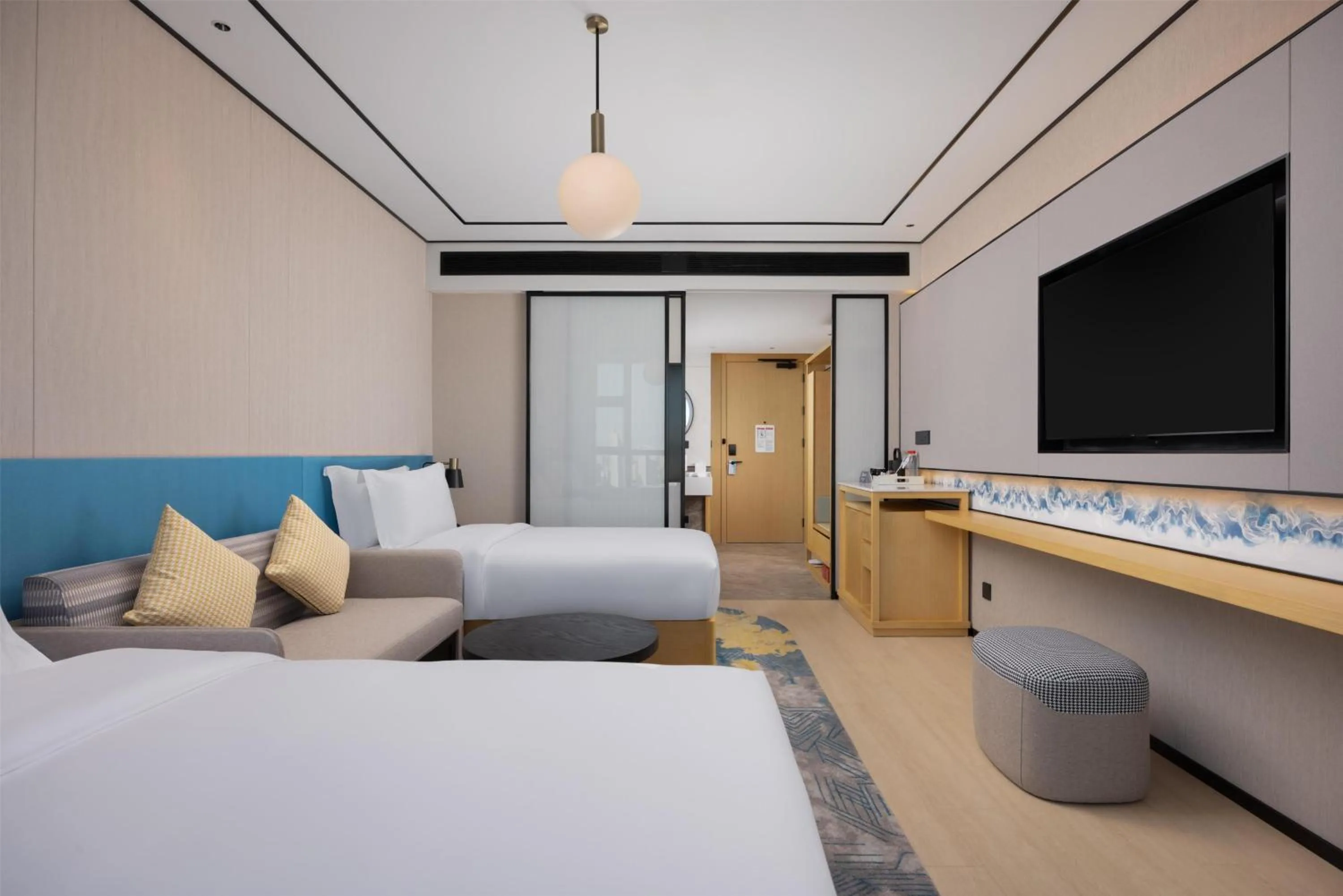 Bed in Hilton Garden Inn Huai'An Huaiyin