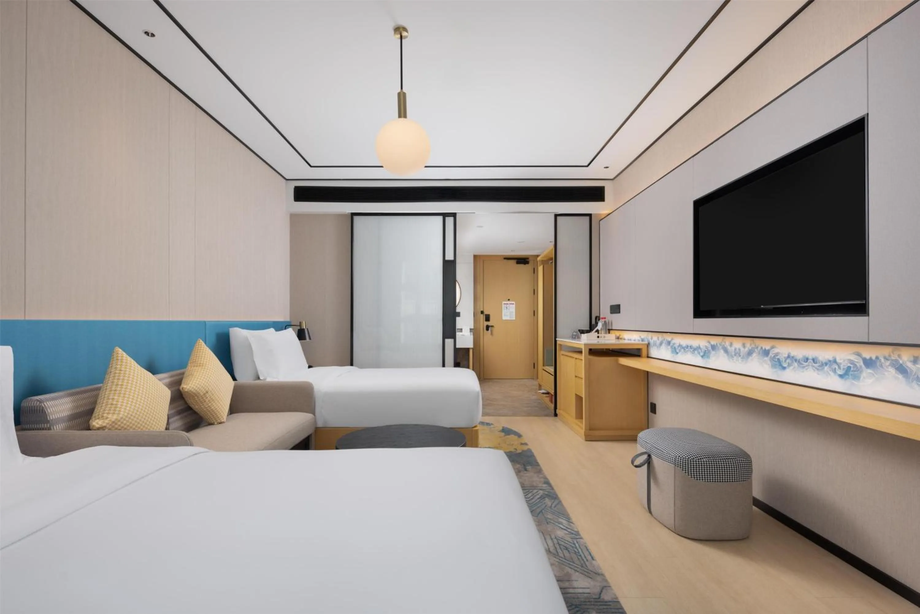 Bed in Hilton Garden Inn Huai'An Huaiyin