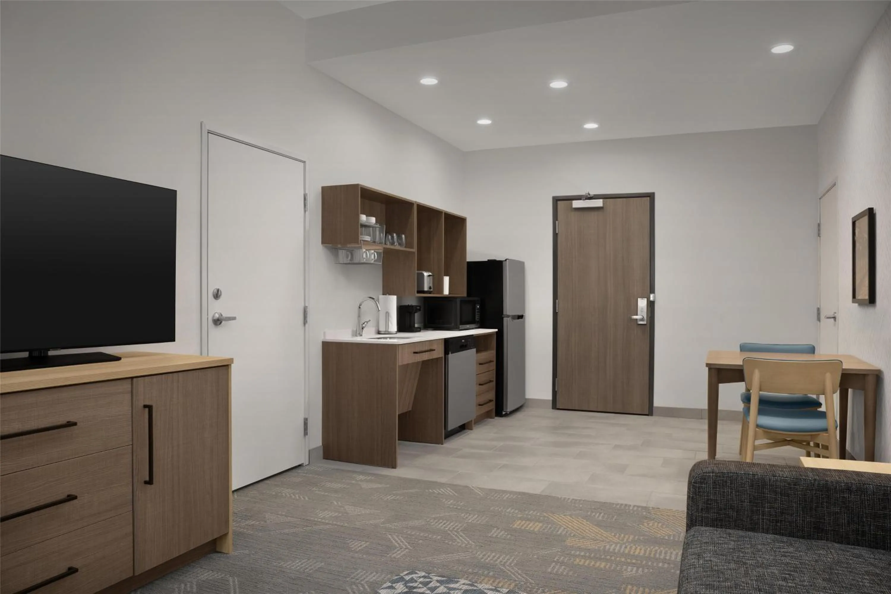 Kitchen or kitchenette in Home2 Suites By Hilton Rohnert Park Sonoma County