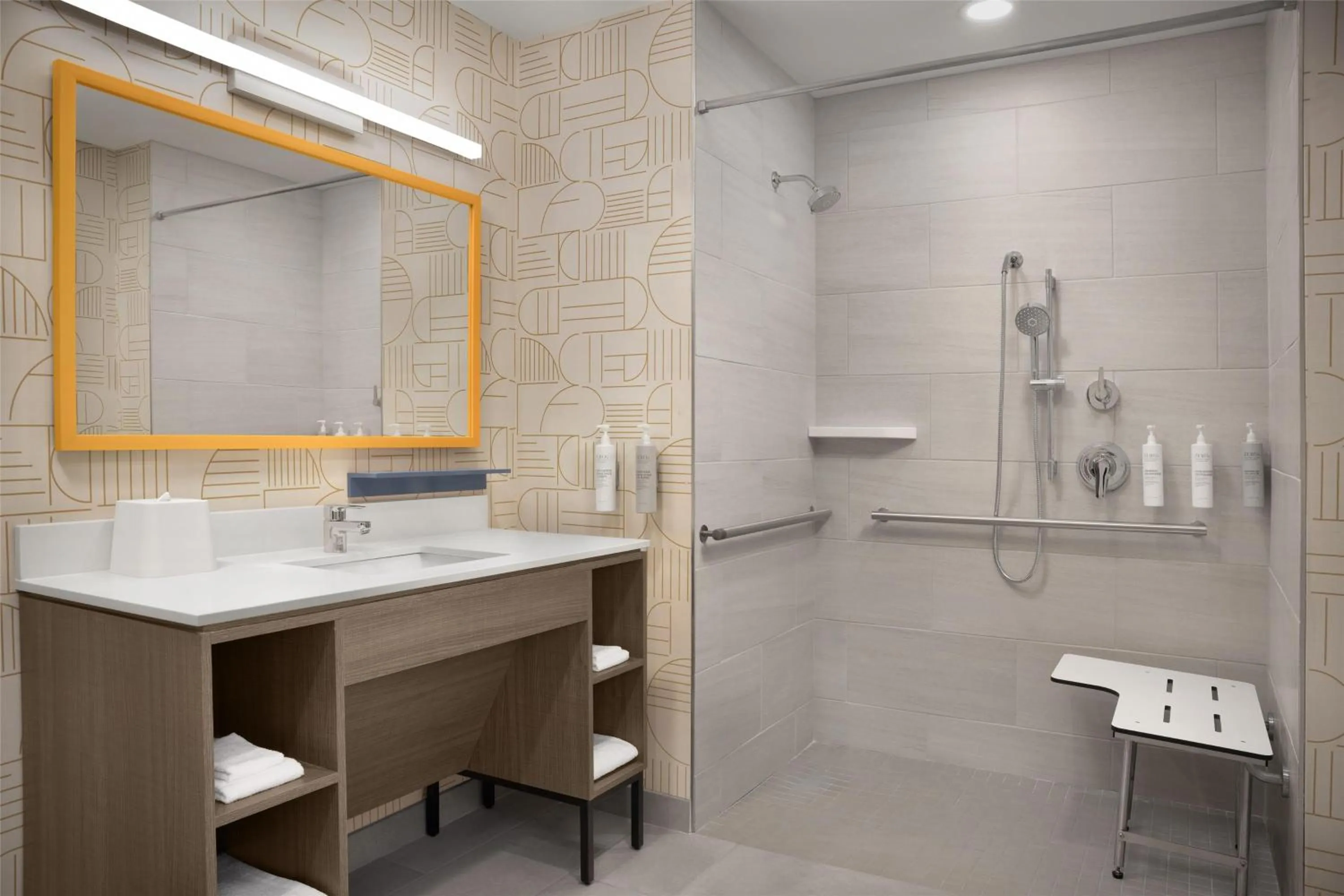 Bathroom in Home2 Suites By Hilton Rohnert Park Sonoma County