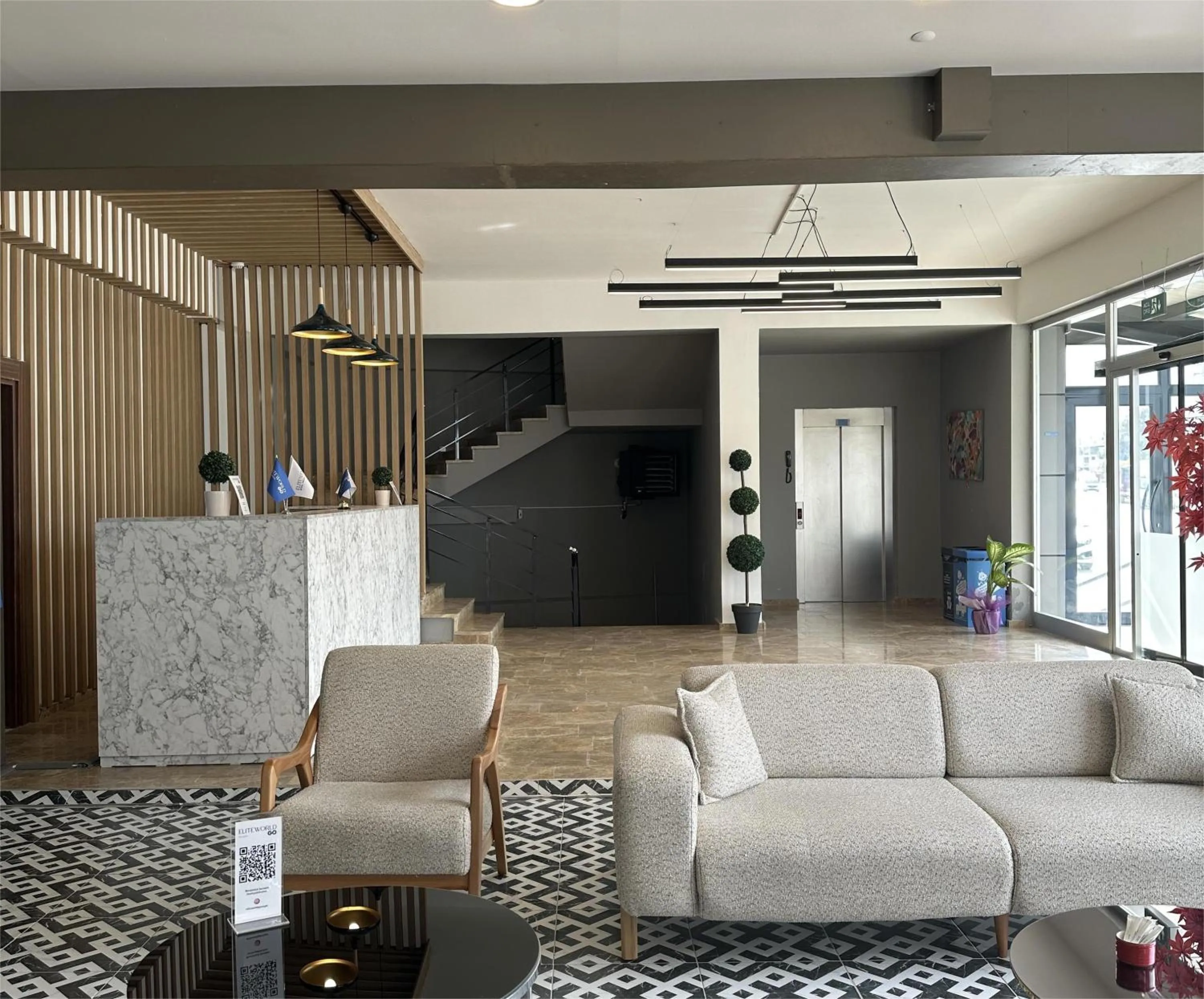Lobby or reception in Elite World GO İnegöl