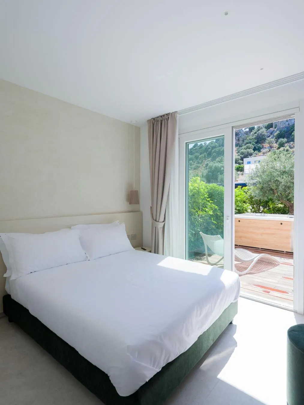 Bed in San Vito Resort & Spa
