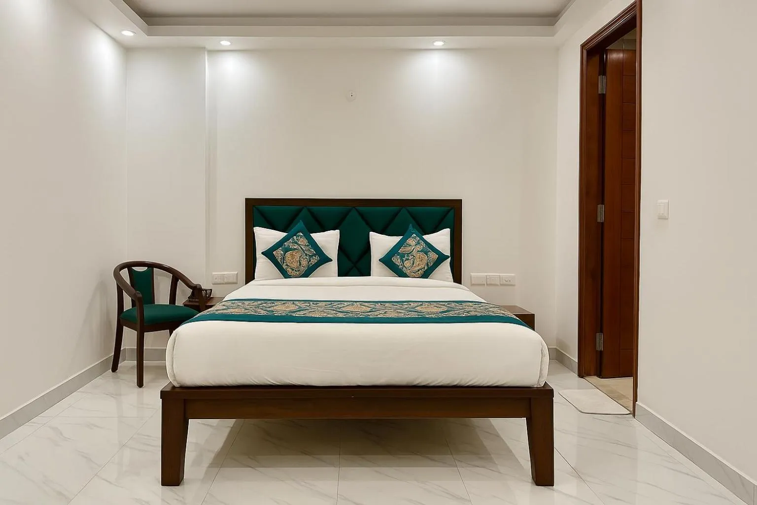 Bed in Hotel Palm View by JMD Group