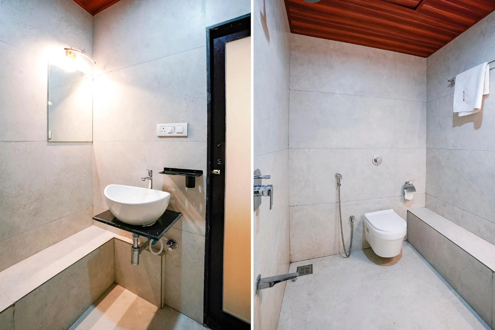 Bathroom in FabHotel 7 Square - Nr BKC
