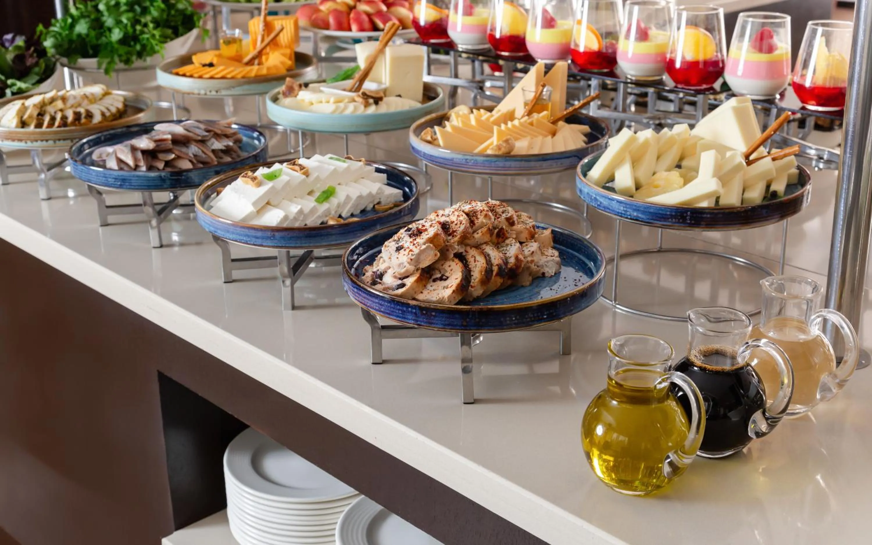 Buffet breakfast in Garabagh Resort & Spa Naftalan
