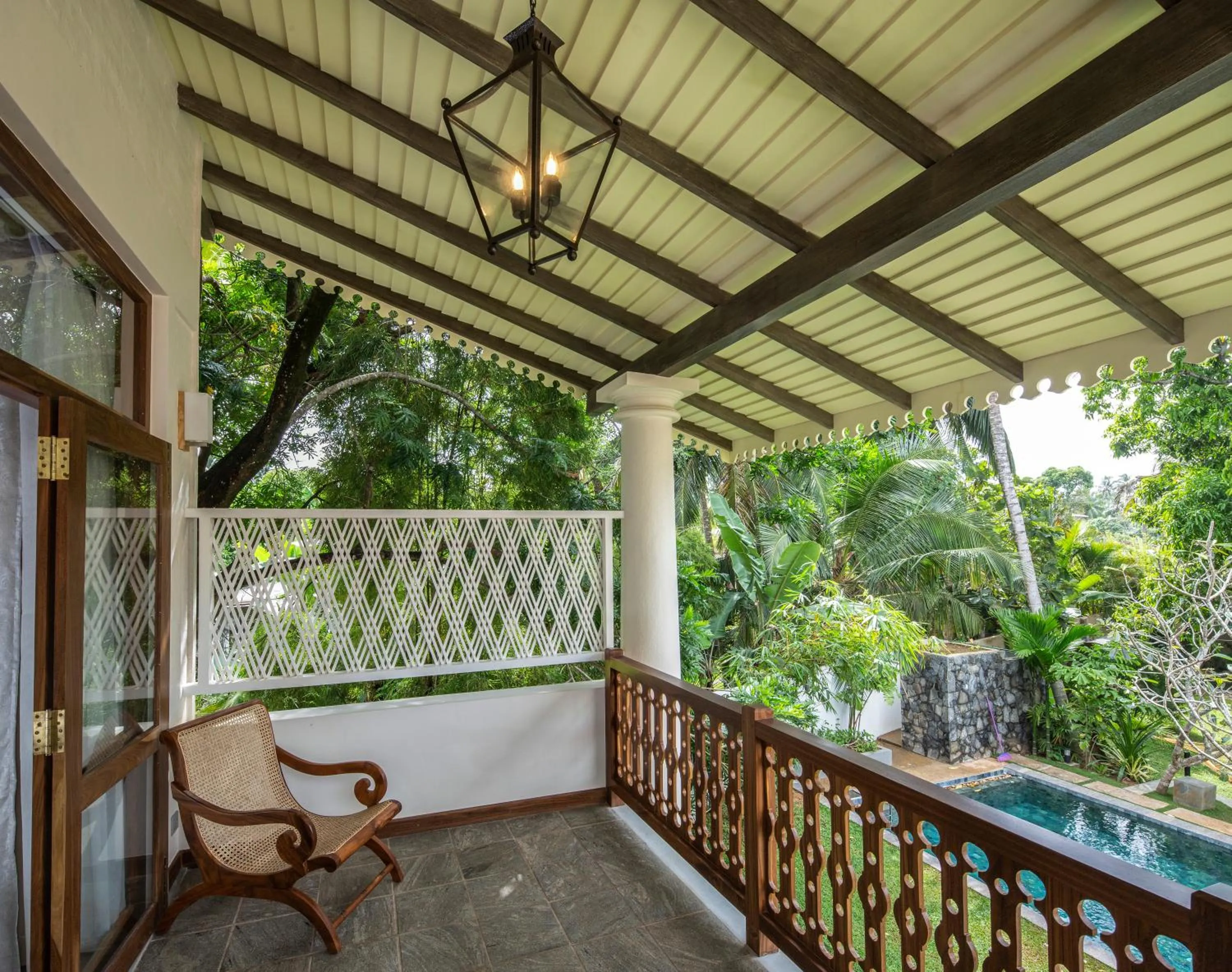 Balcony/Terrace in Bilin Tree House