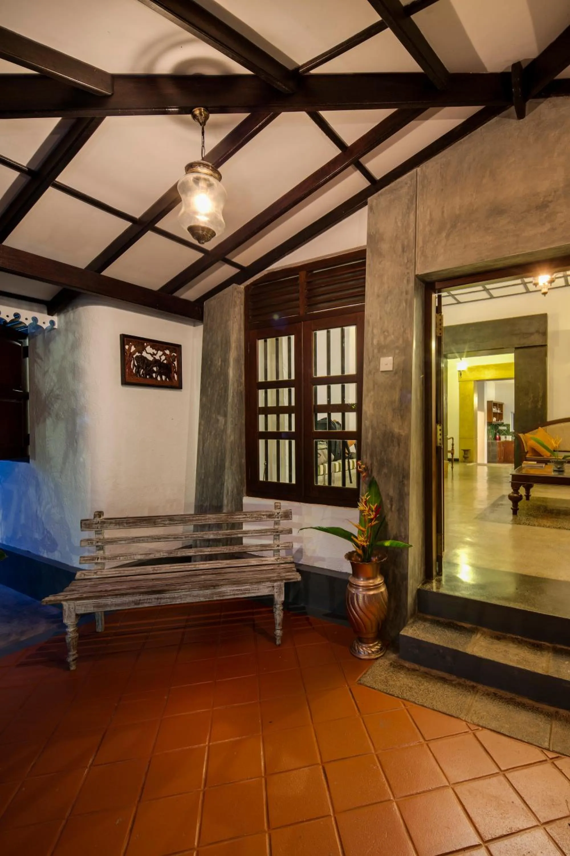 Seating area in Bilin Tree House