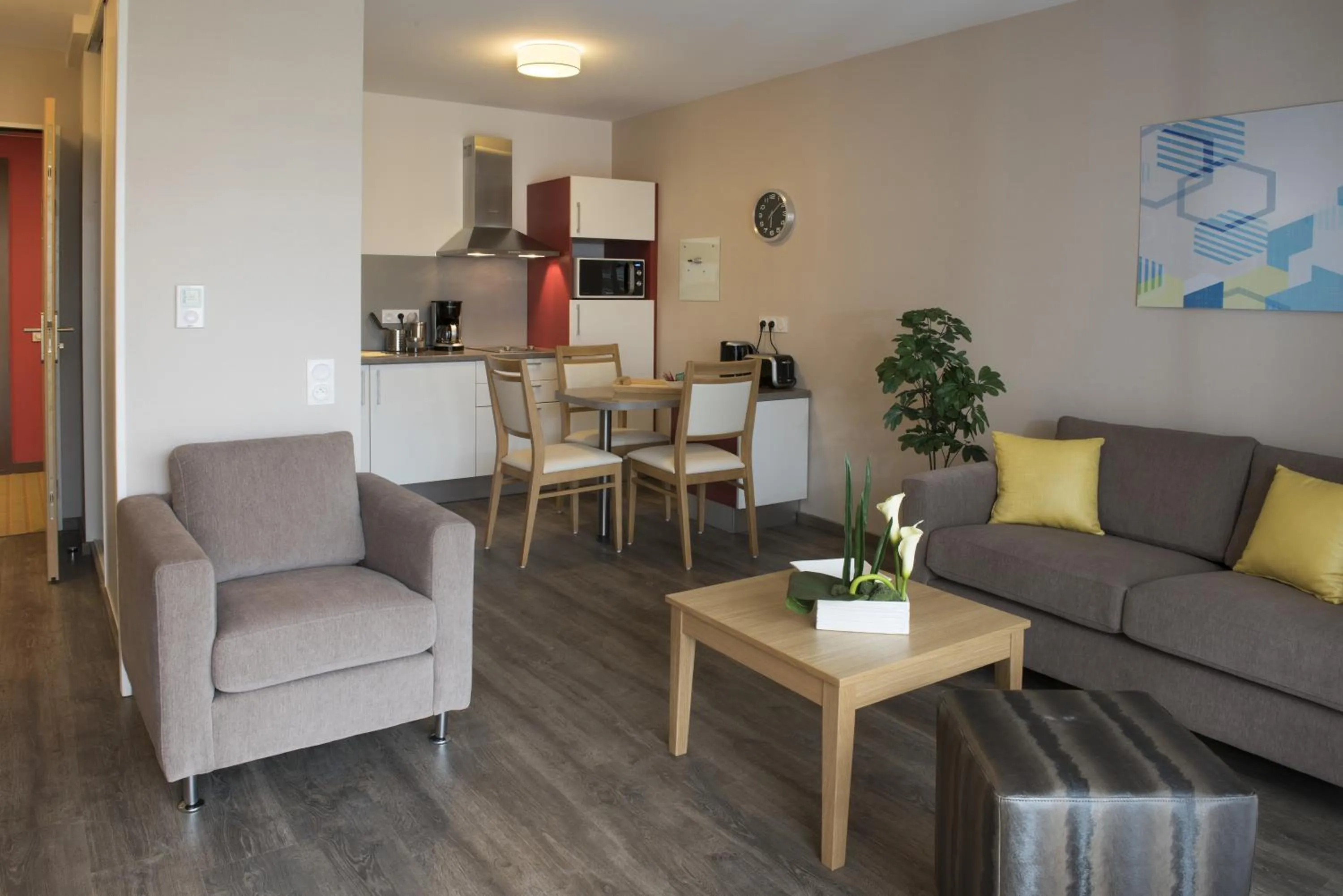 Living room in Domitys Le Palmier du Roi