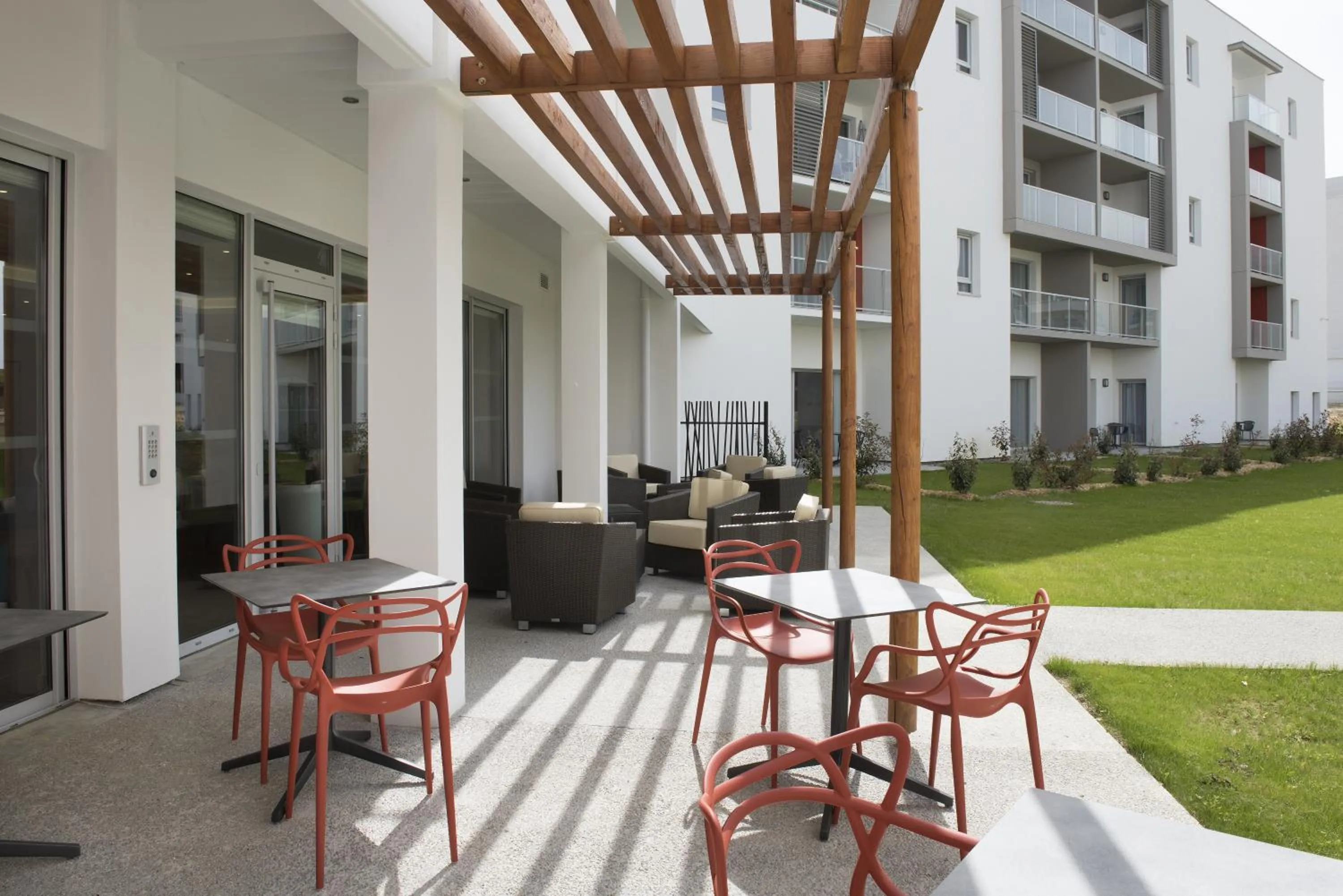 Balcony/Terrace in Domitys Le Palmier du Roi