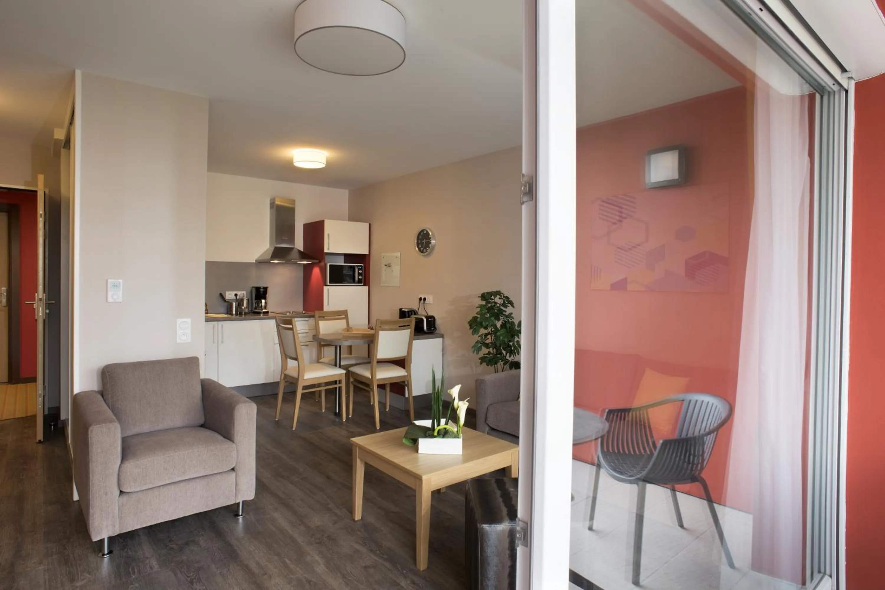 Living room in Domitys Le Palmier du Roi