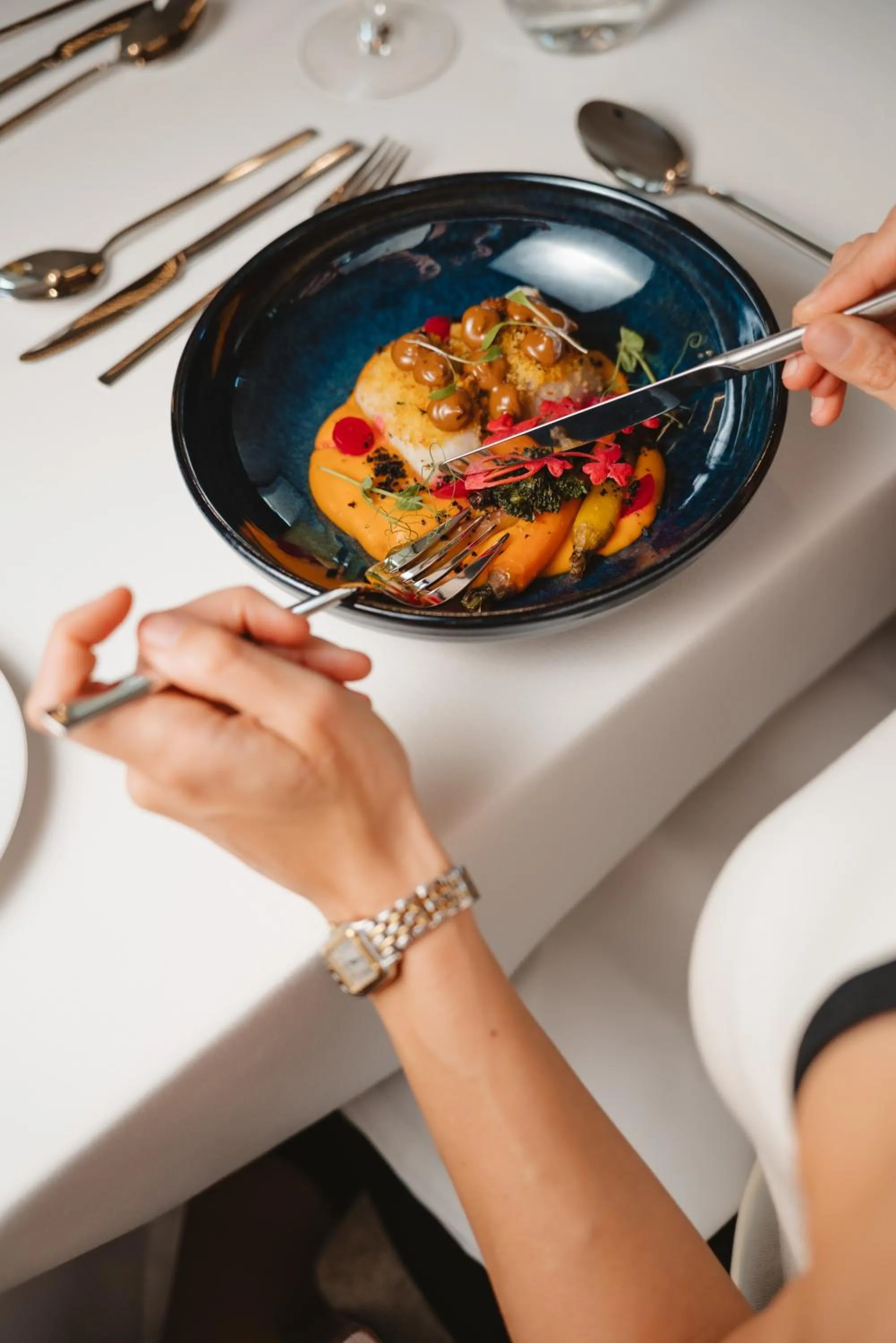 Restaurant/places to eat in The Vinea Collection Hotel by Piamonte Hotels