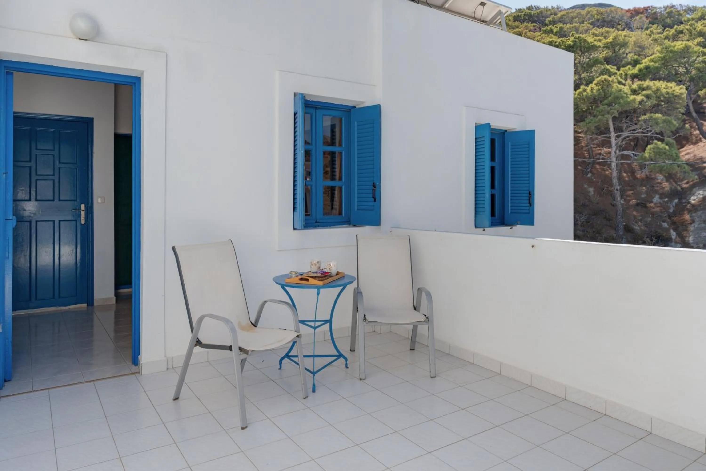 Living room in Hotel Glaros Karpathos