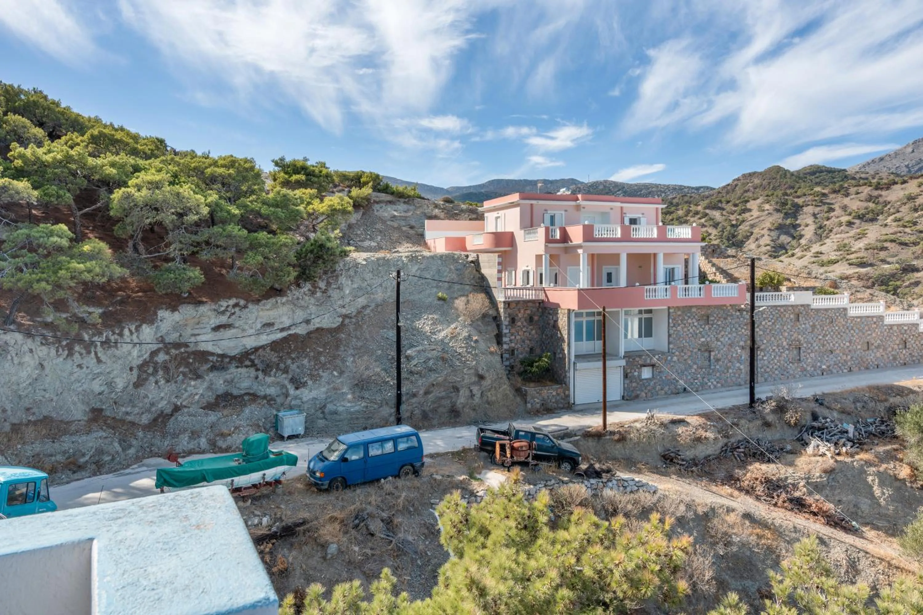 Property building in Hotel Glaros Karpathos