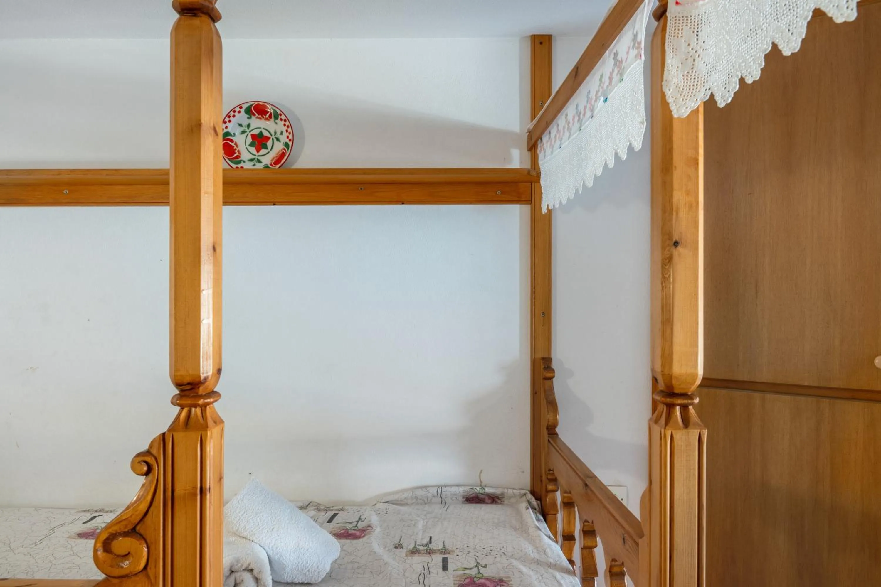 Bed in Hotel Glaros Karpathos