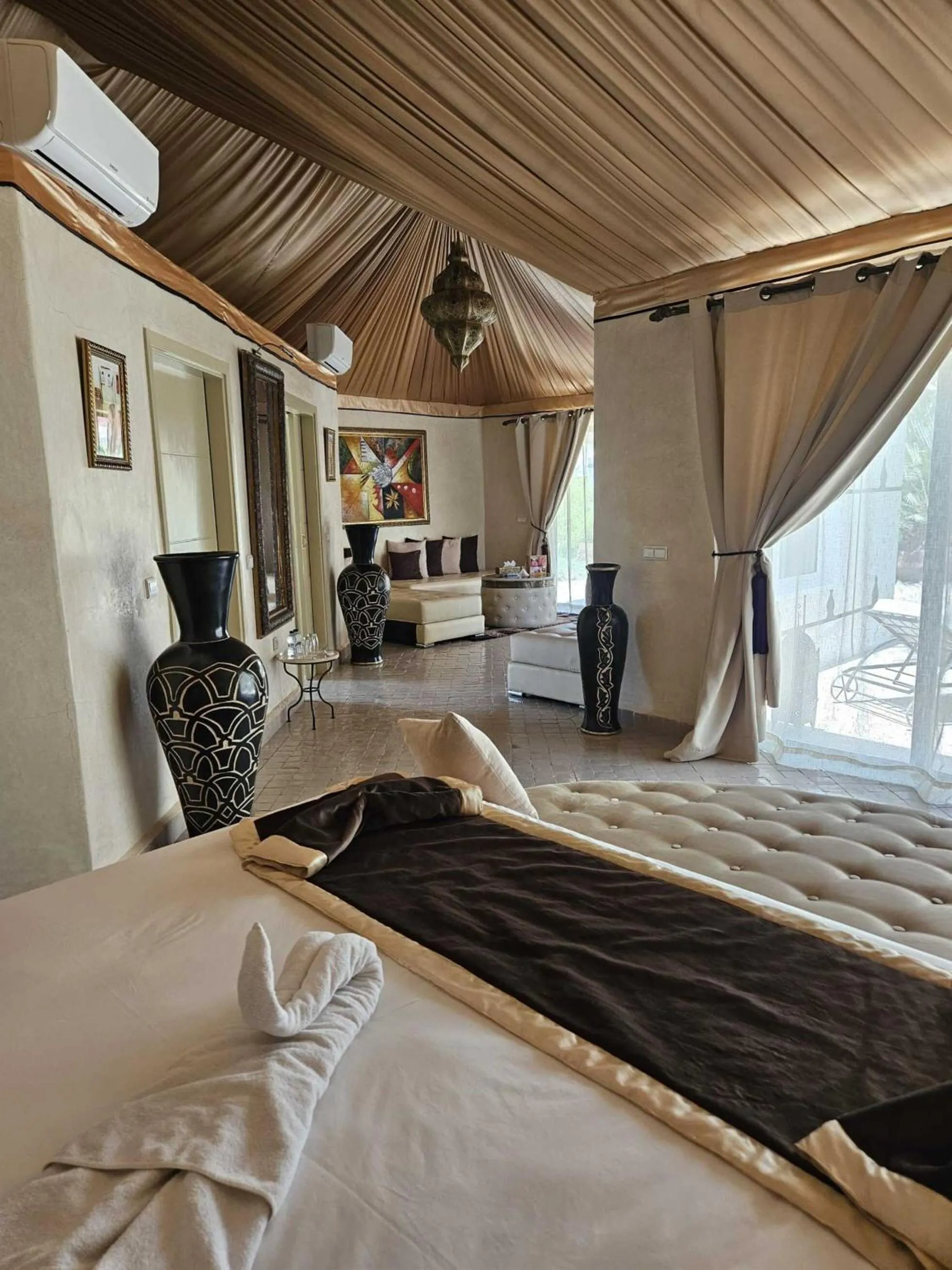 Bed in Eden Lodges & SPA-Boutique Hôtel de Luxe