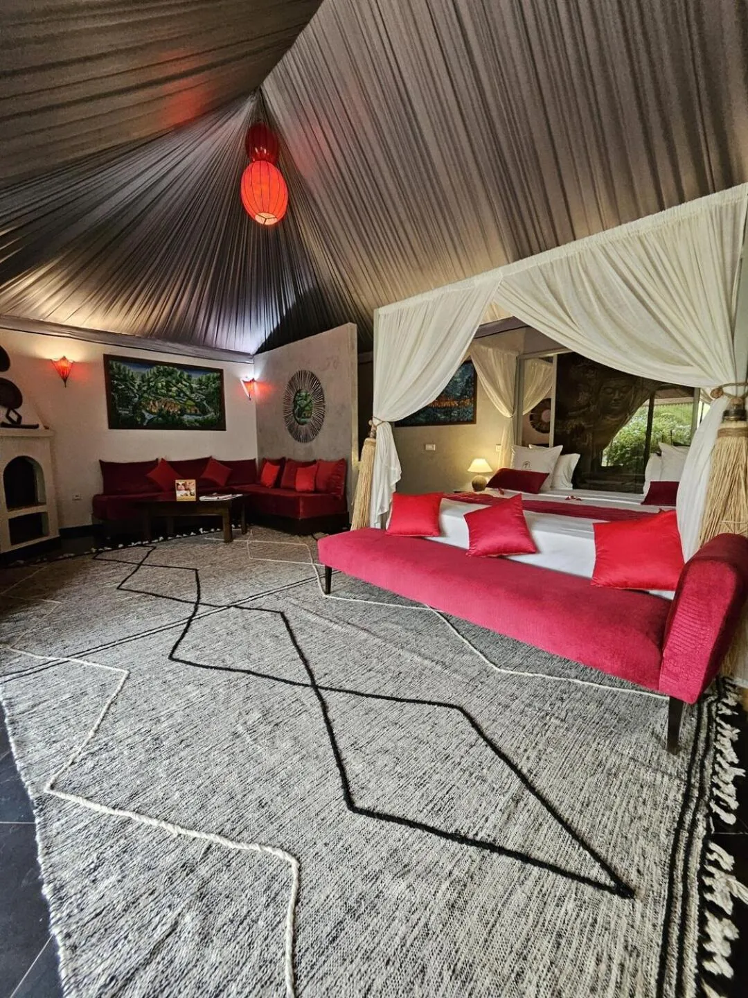 Bed in Eden Lodges & SPA-Boutique Hôtel de Luxe