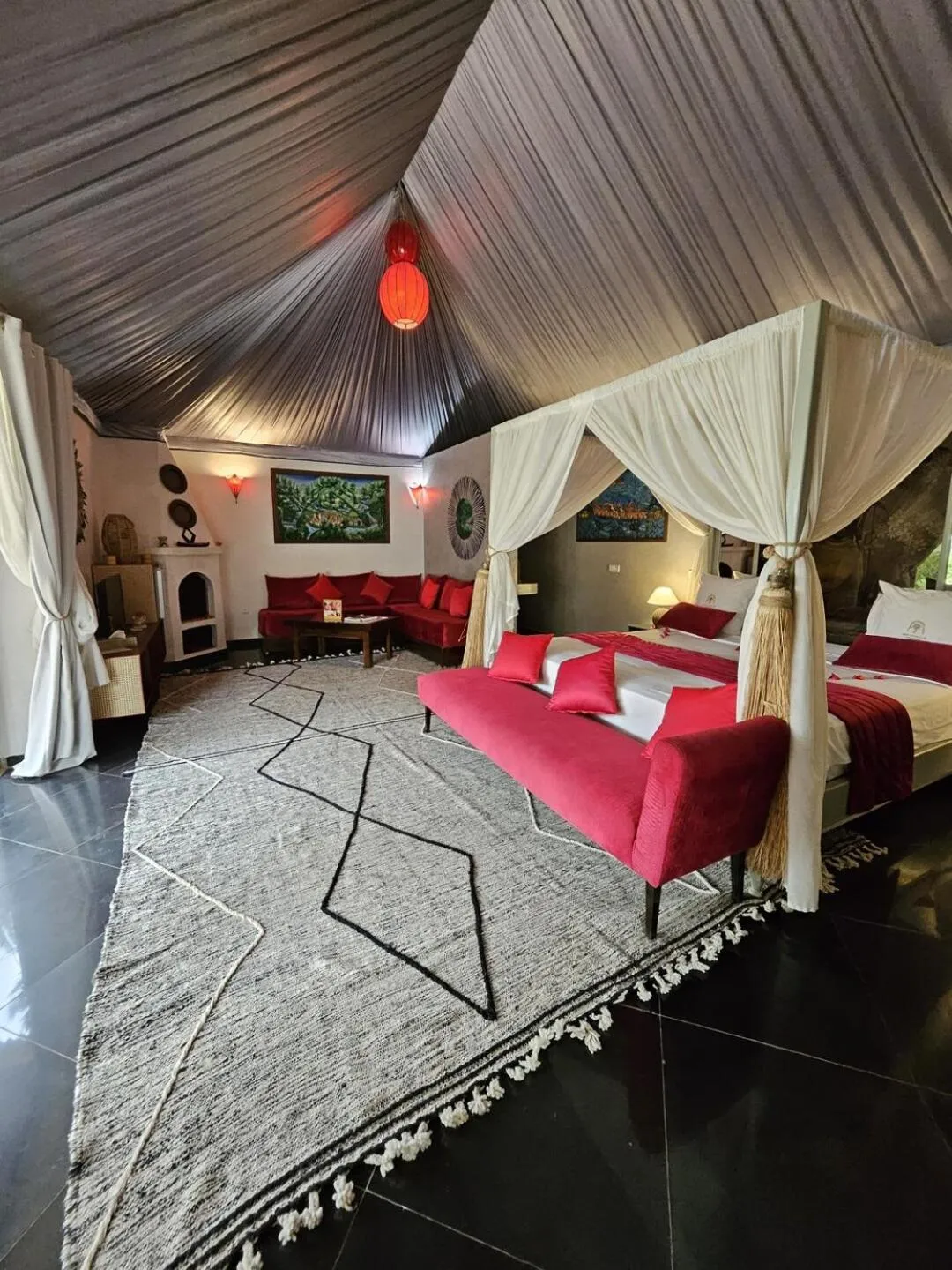 Bed in Eden Lodges & SPA-Boutique Hôtel de Luxe