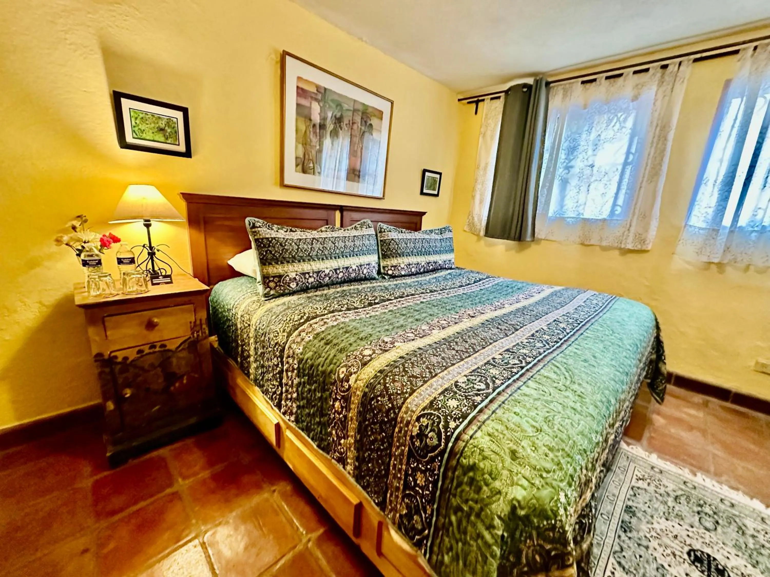 Bedroom, Bed in Casa Contenta