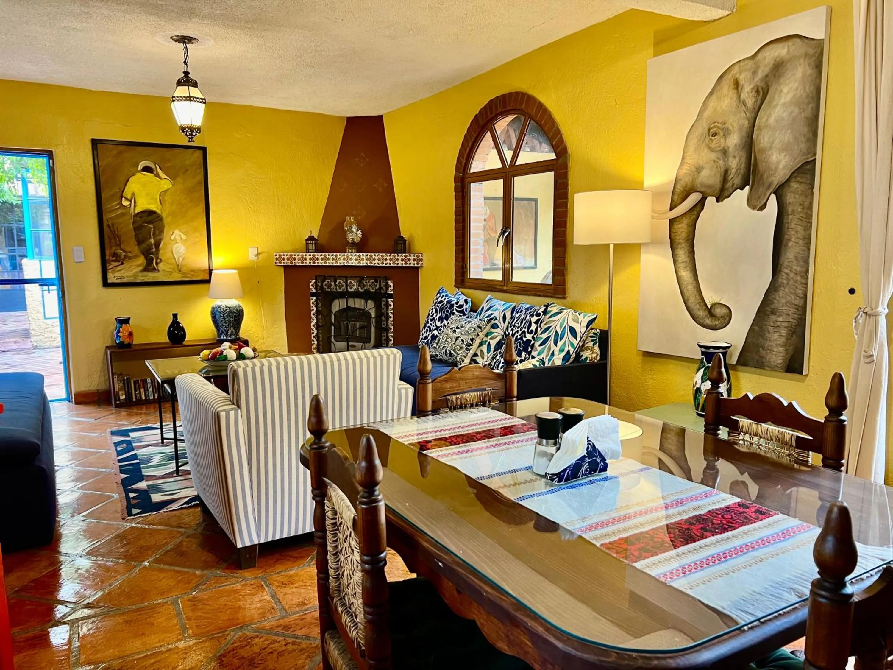 Living room in Casa Contenta