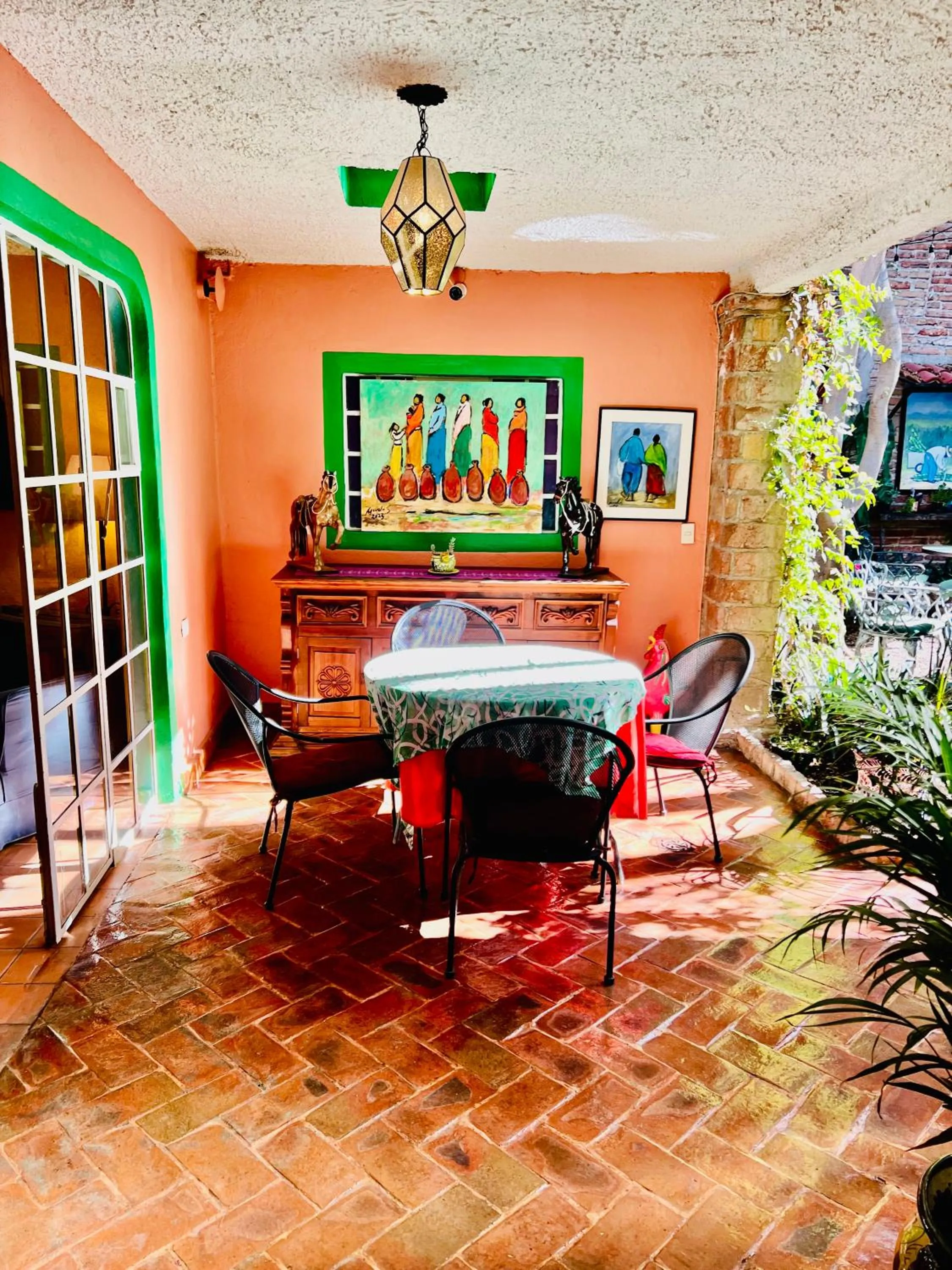 Seating area in Casa Contenta