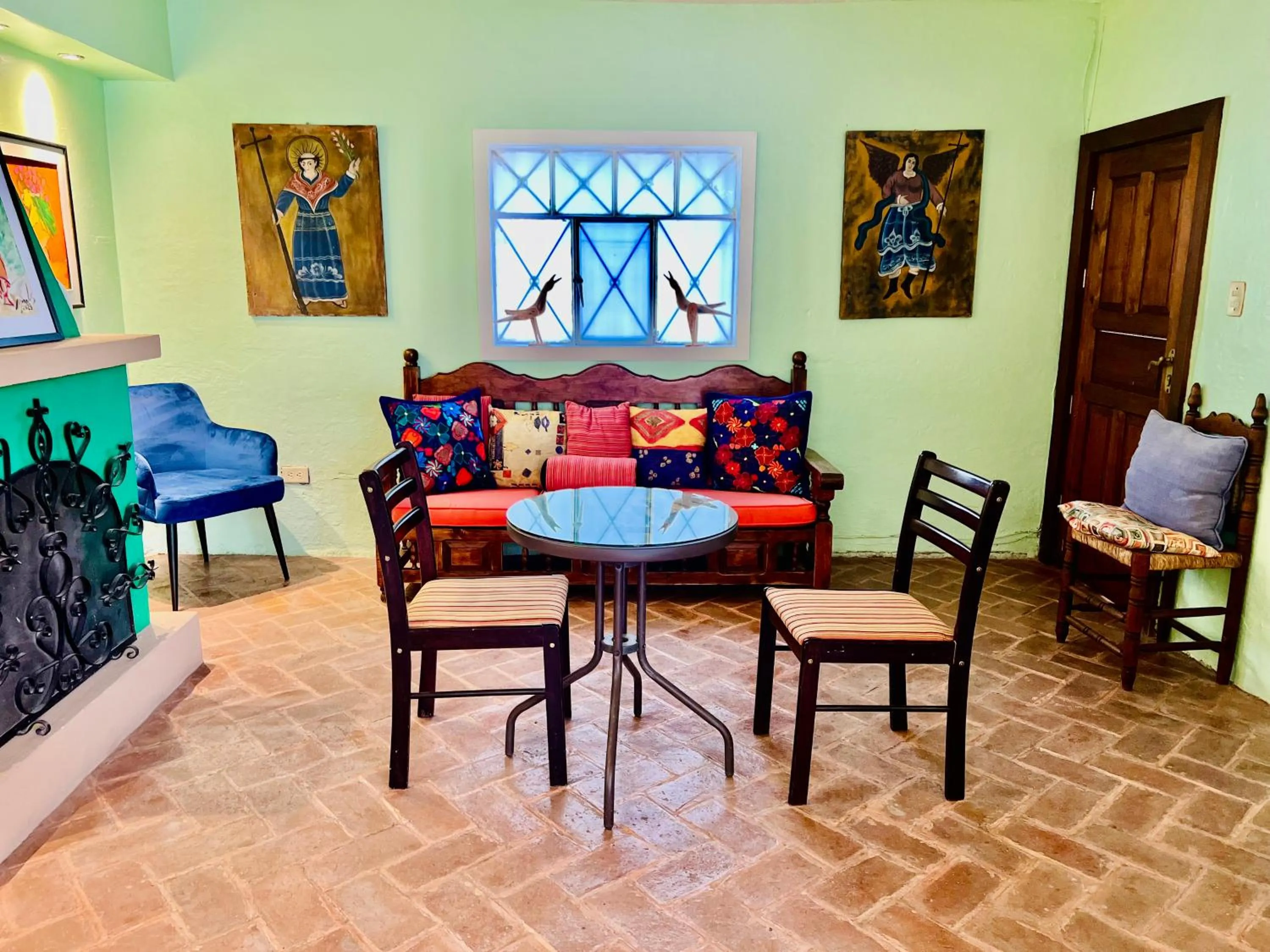 View (from property/room), Seating Area in Casa Contenta