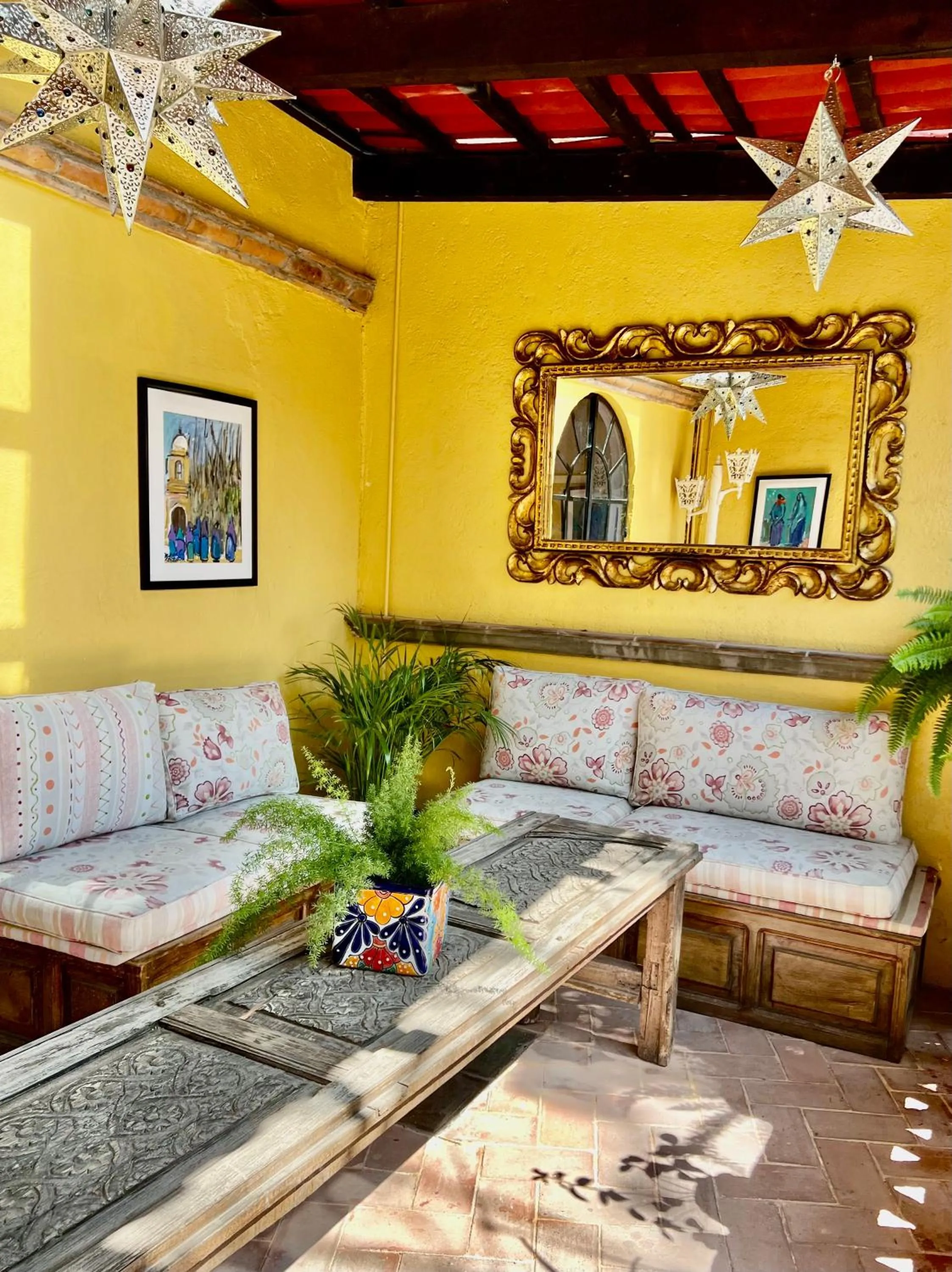 Living room, Seating Area in Casa Contenta