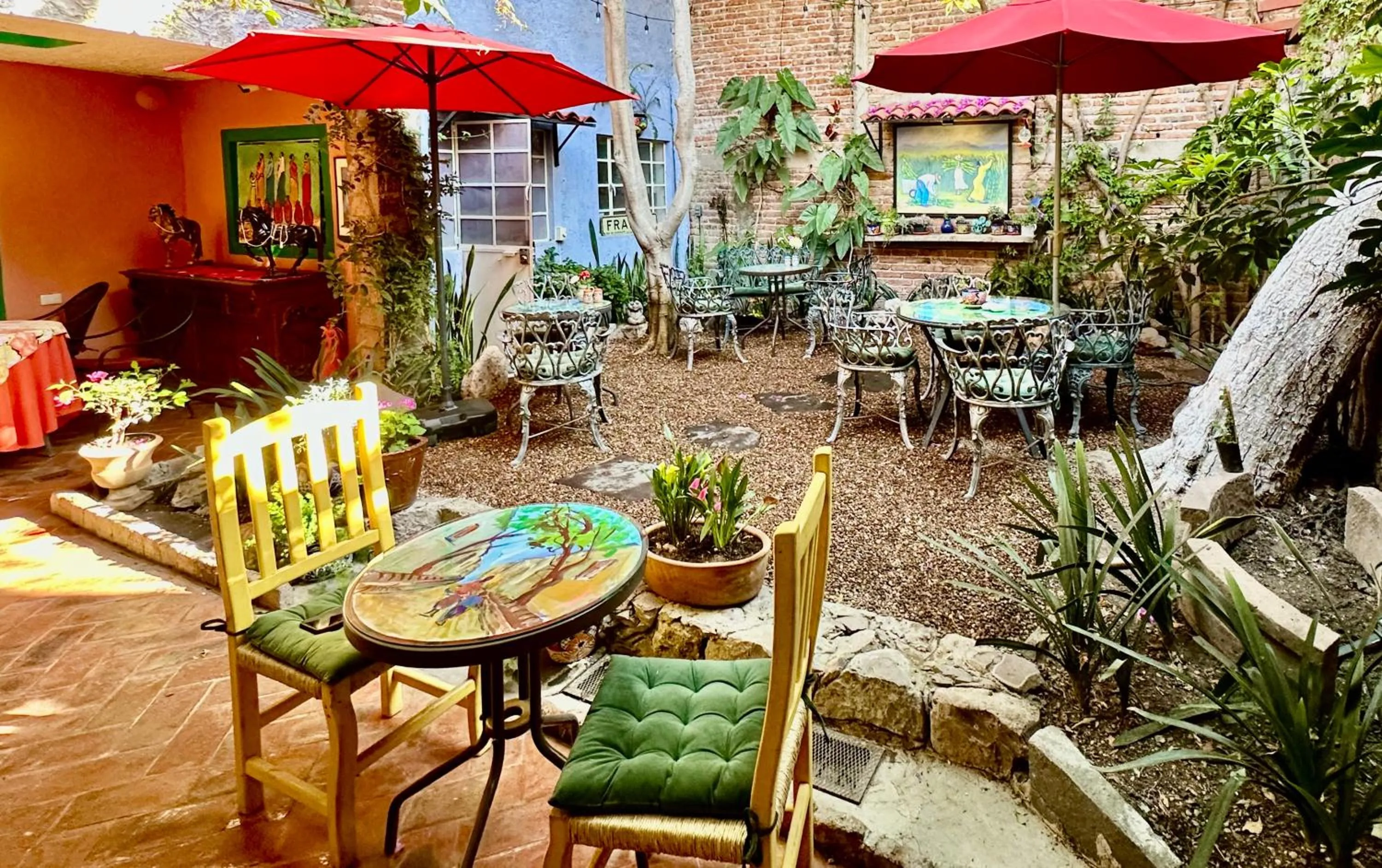 Seating area in Casa Contenta