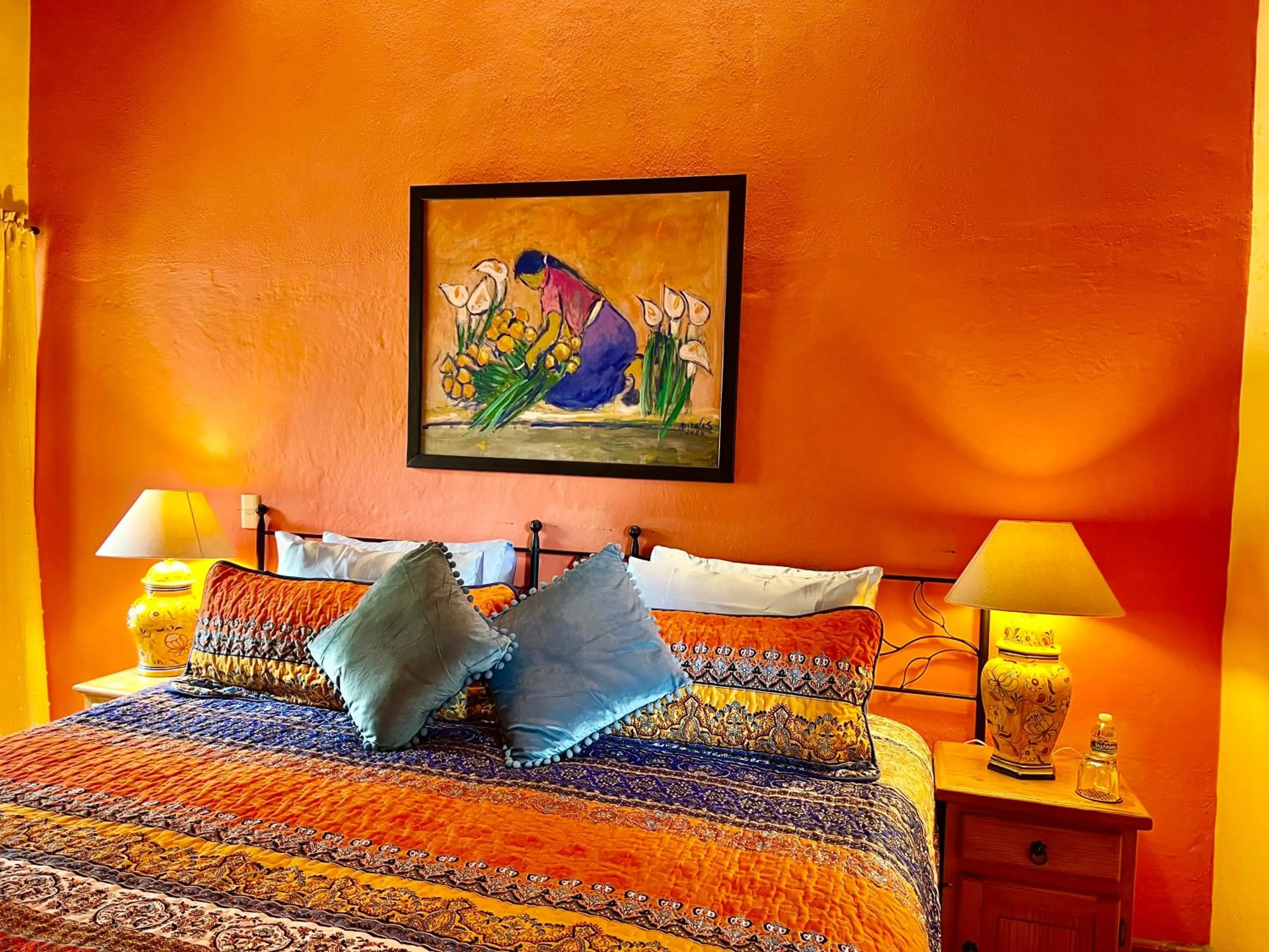 Bedroom, Bed in Casa Contenta