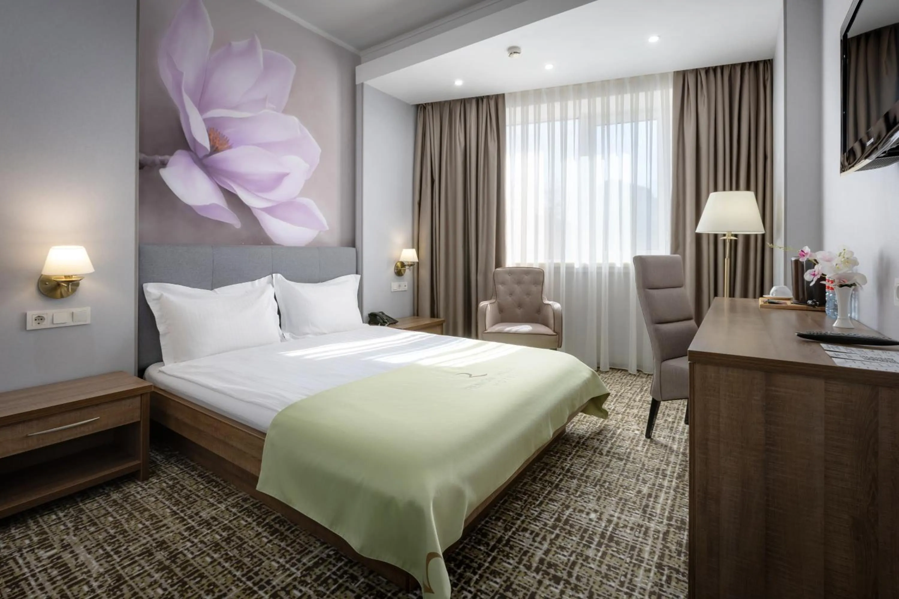 Bed in Renion Hills Hotel