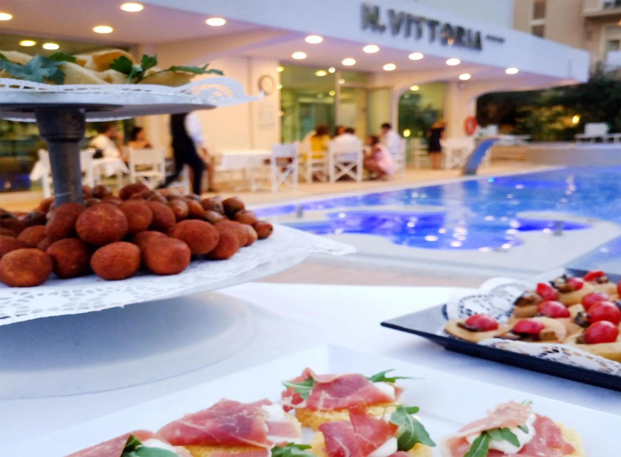 Food in Hotel Vittoria