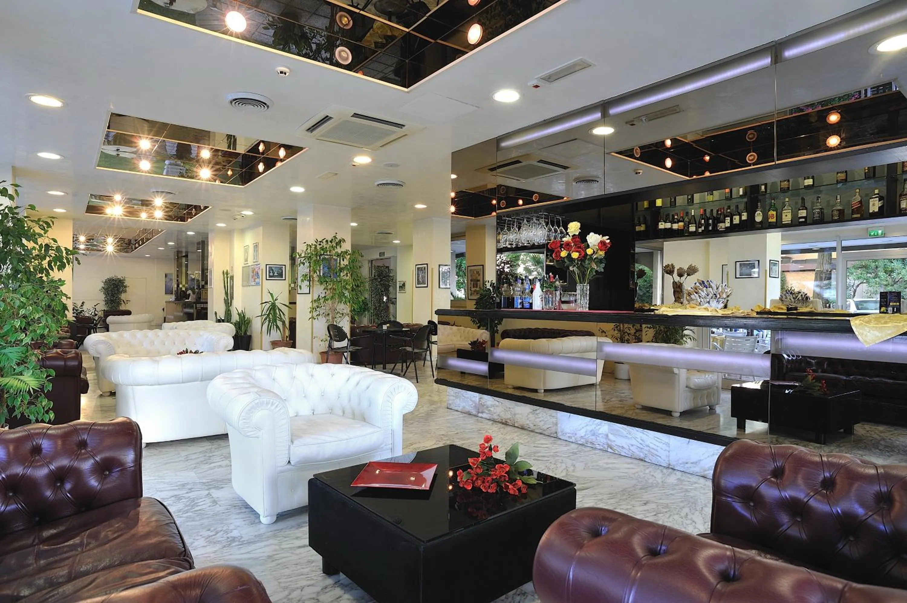 Lobby or reception in Hotel Vittoria