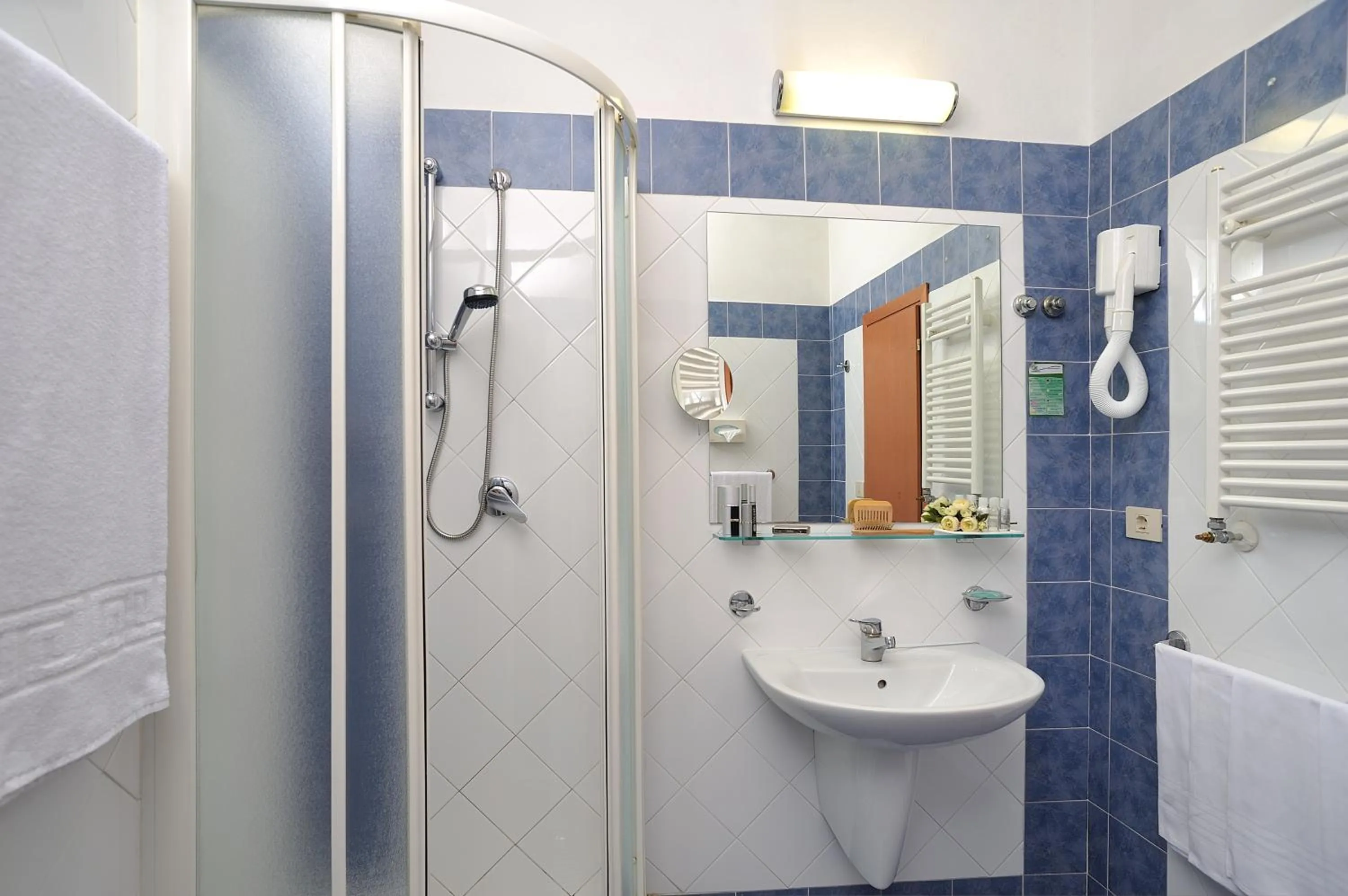 Bathroom in Hotel Vittoria