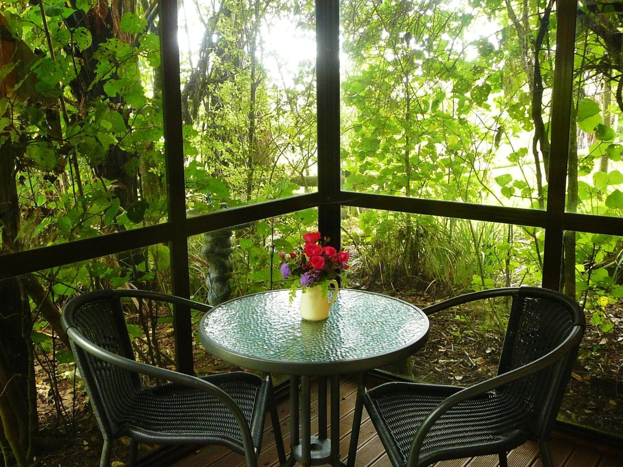 Patio in Mount Tutu Eco-Sanctuary