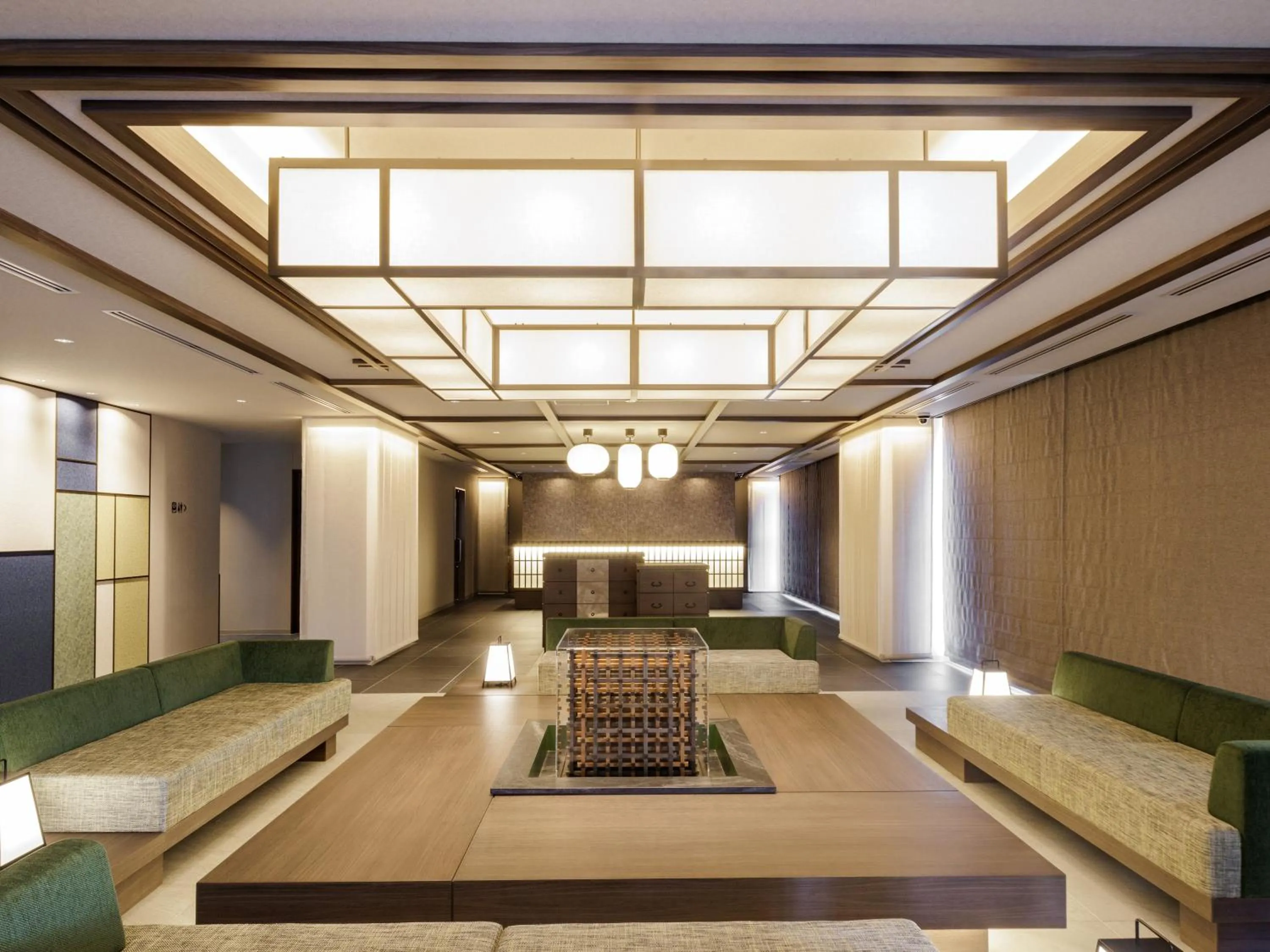 Lobby or reception in HOTEL AMANEK HidaTakayama