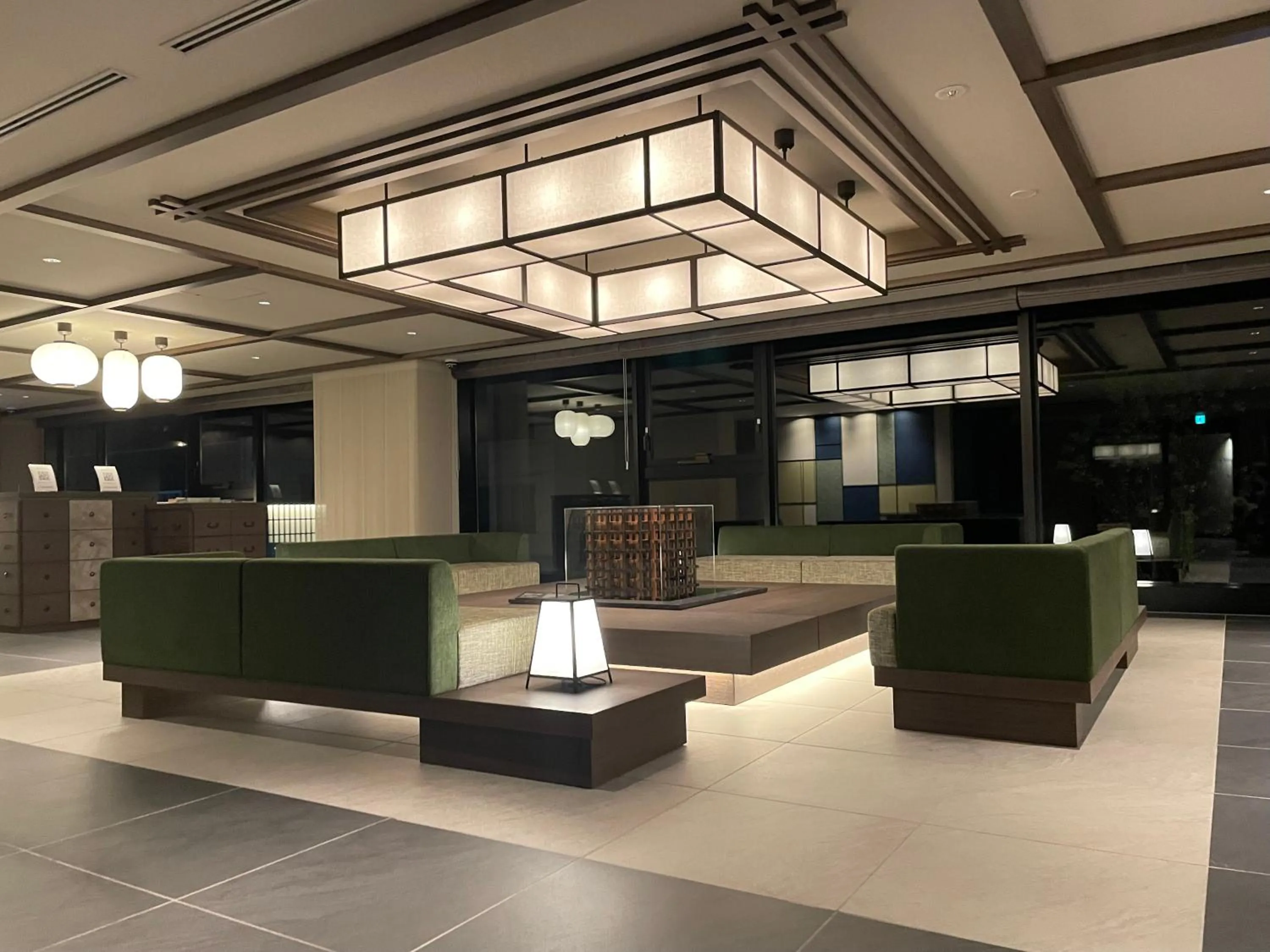 Lobby or reception in HOTEL AMANEK HidaTakayama