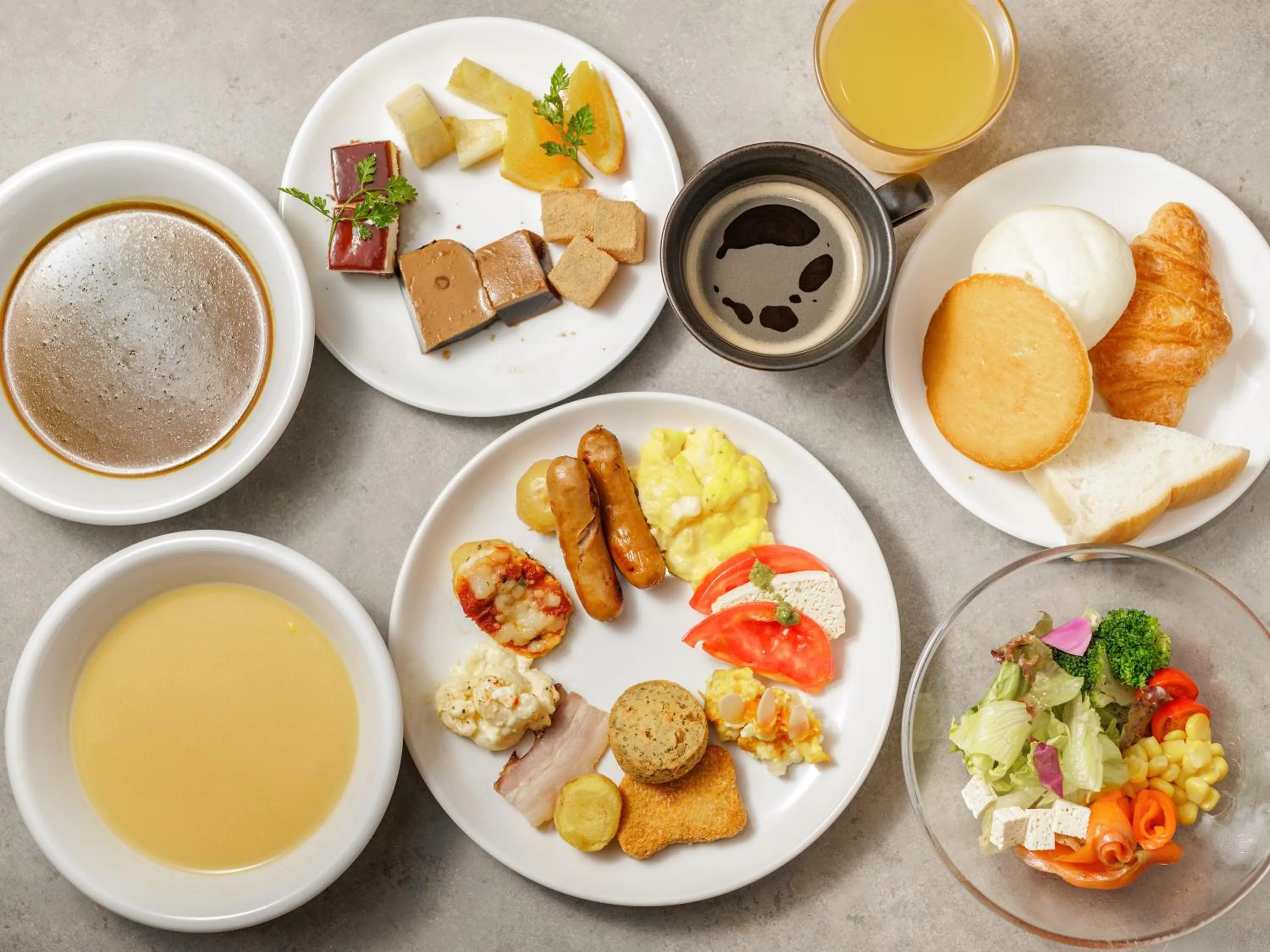 Breakfast in HOTEL AMANEK HidaTakayama