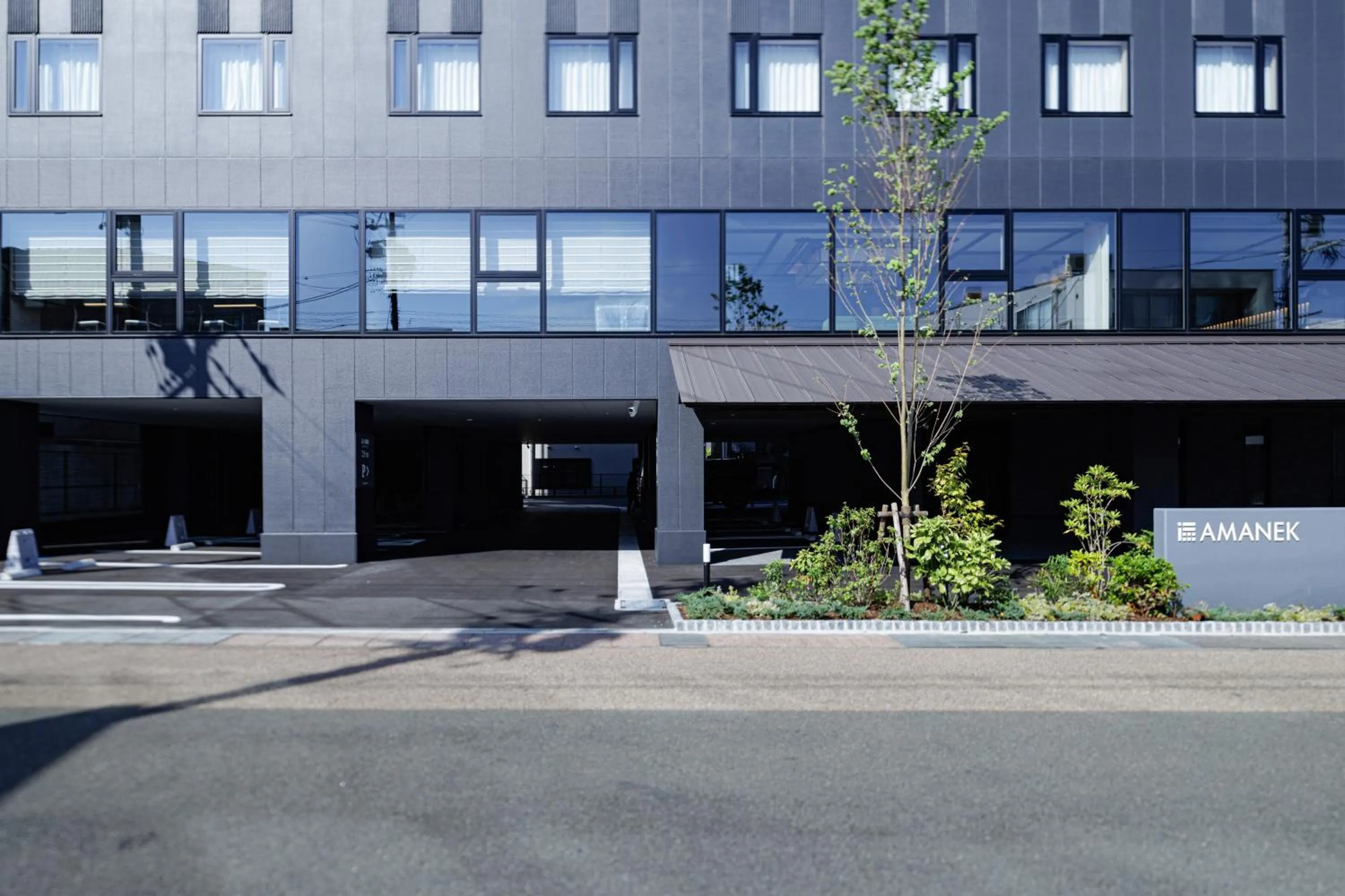 Parking in HOTEL AMANEK HidaTakayama