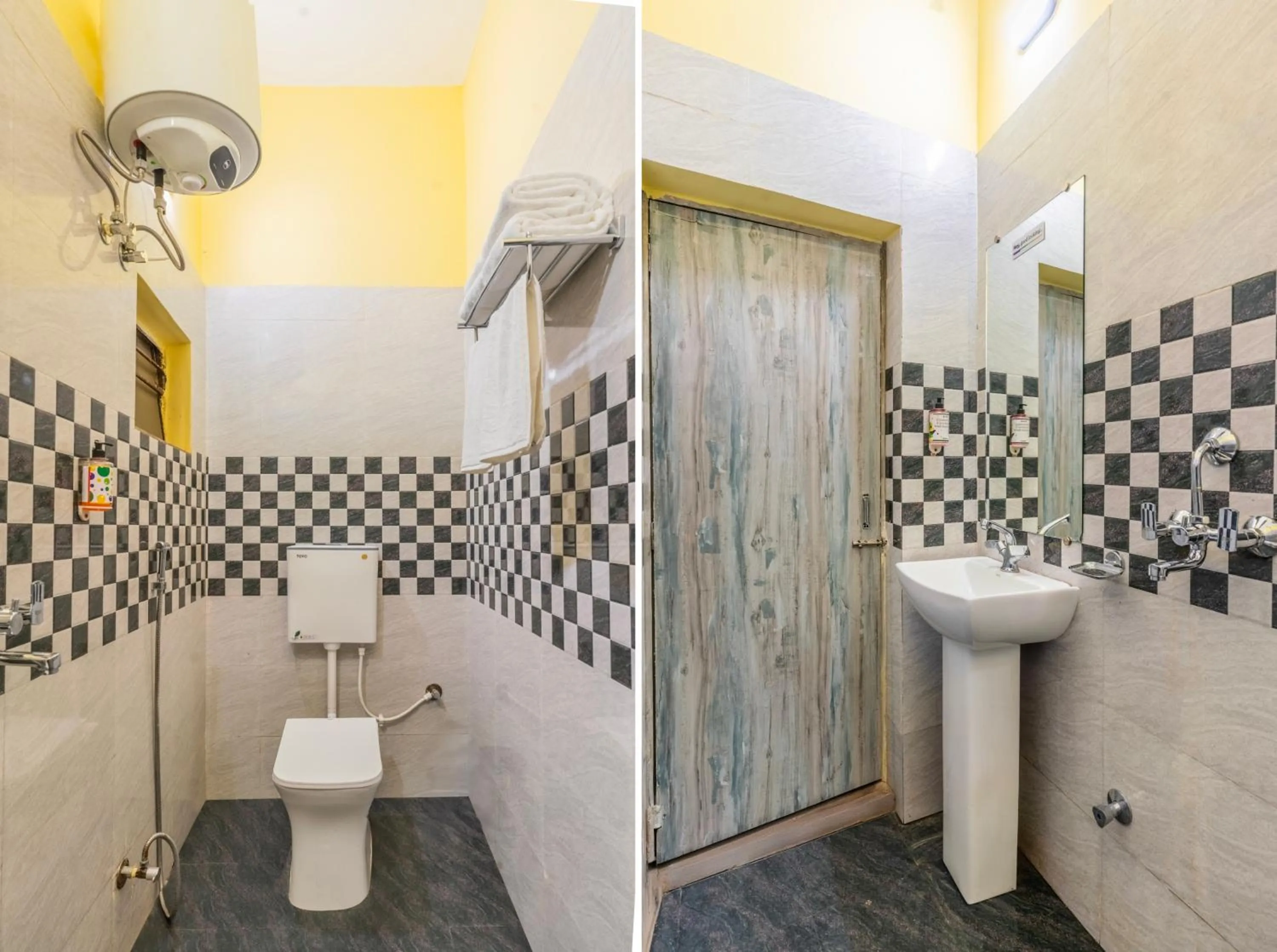 Bathroom in Treebo Una Regency - Near AIIMS Patna