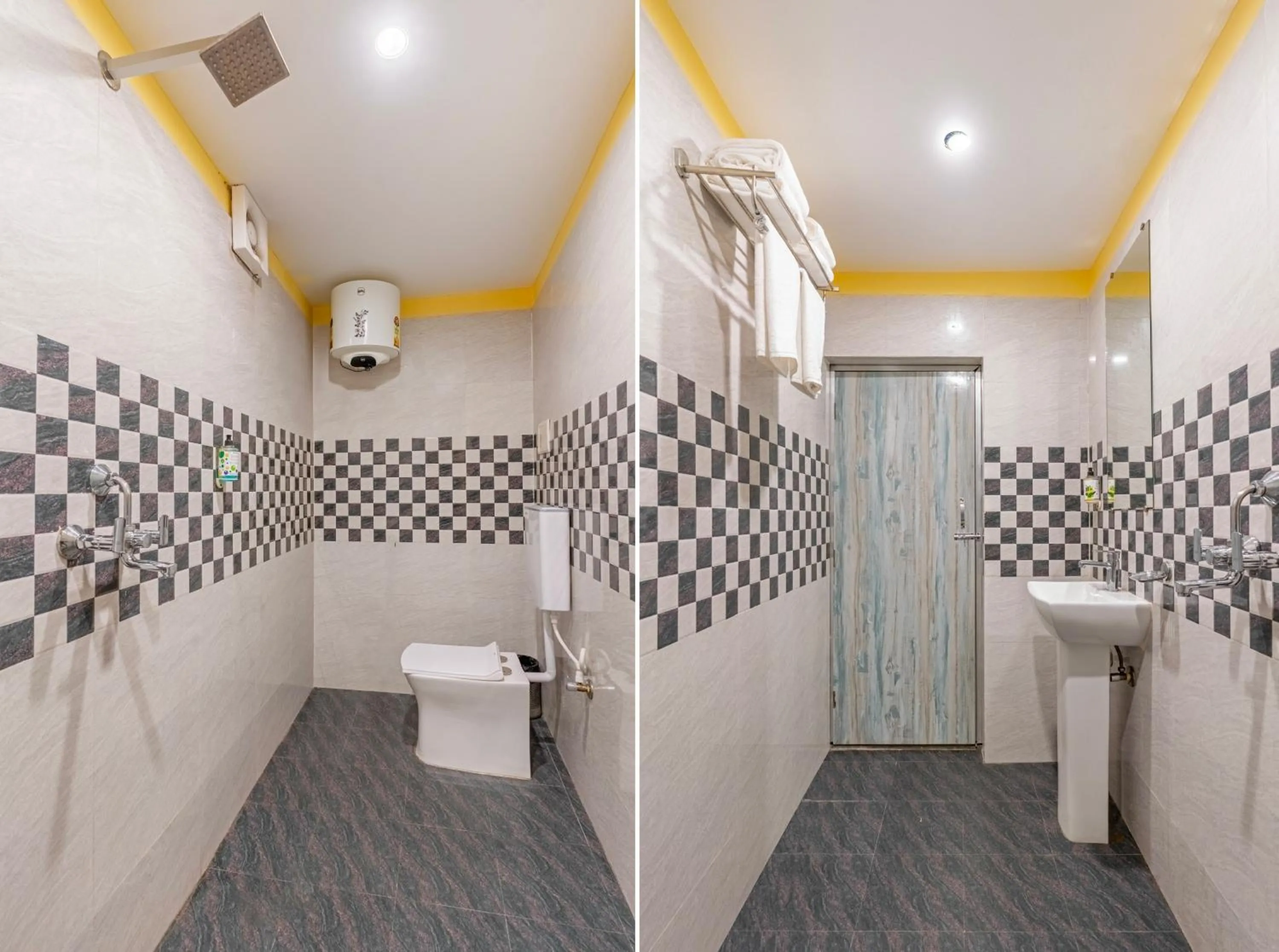 Bathroom in Treebo Una Regency - Near AIIMS Patna