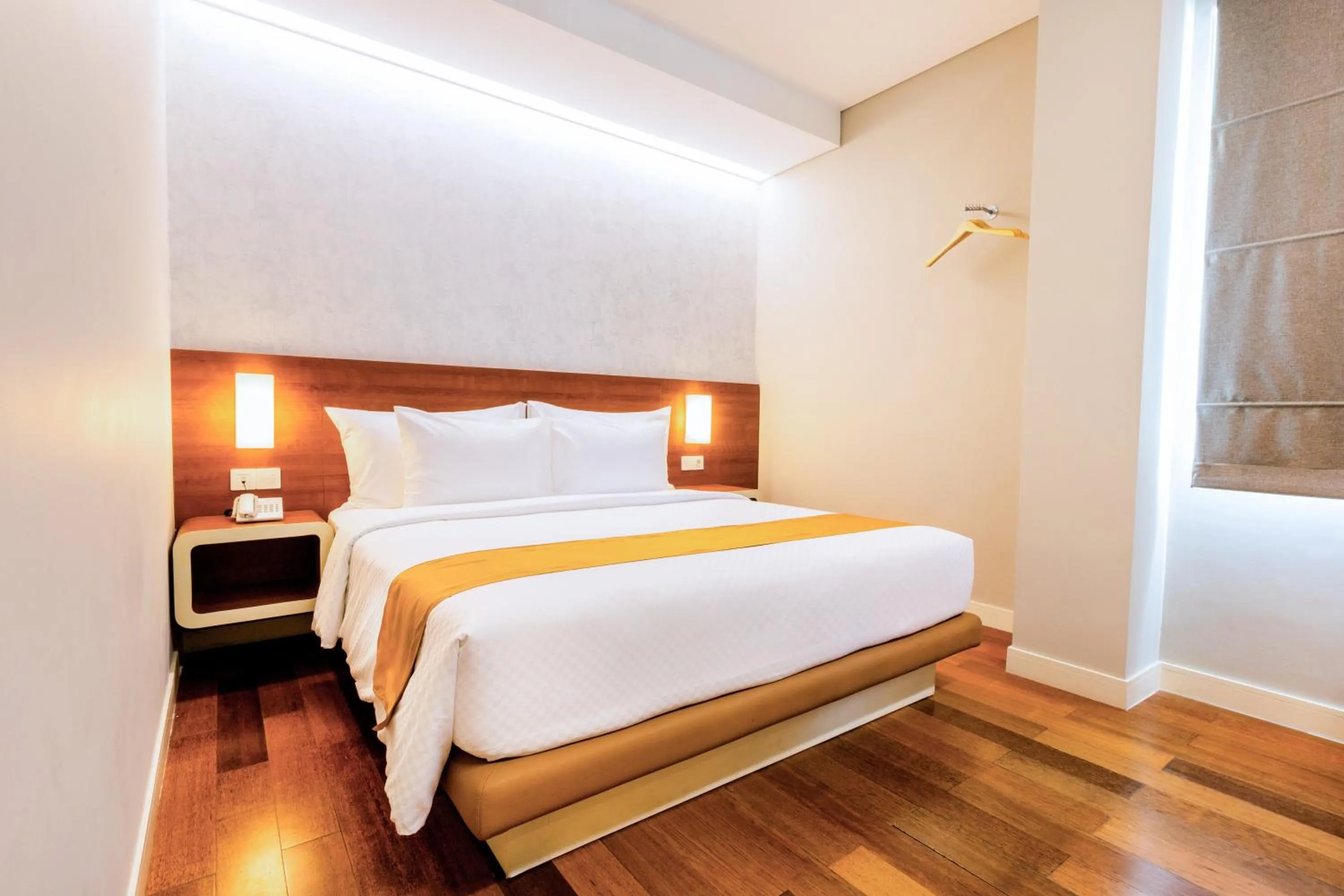 Bedroom, Bed in The Point Hotel Balikpapan