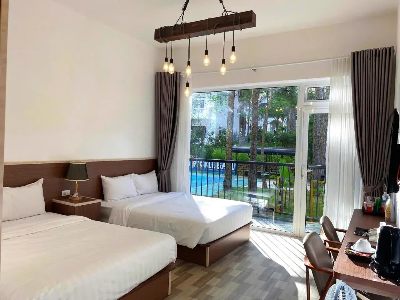 Deluxe Twin Room in Romeo & Juliet Dalat Deluxe Twin Room in Romeo & Juliet Dalat