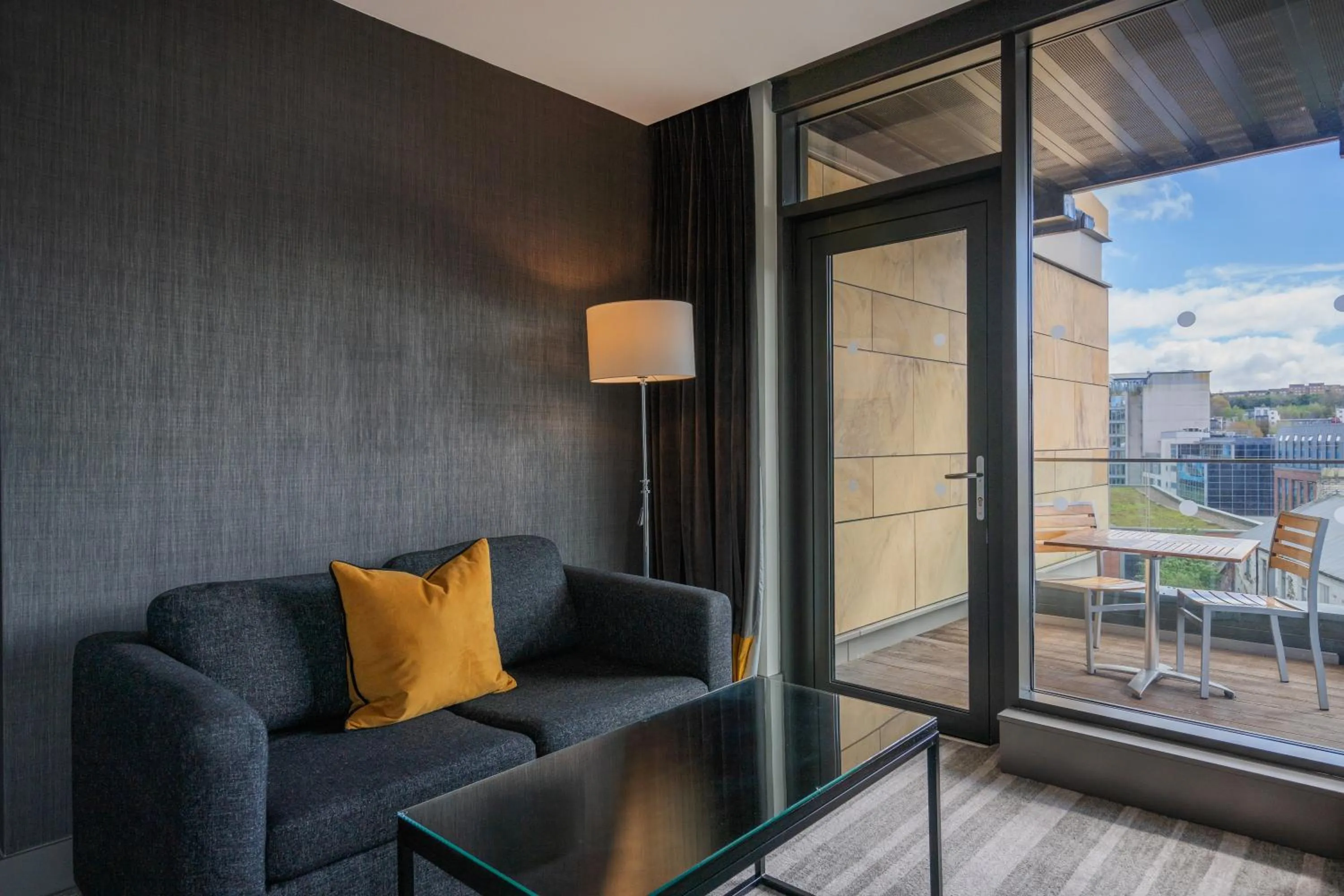 Balcony/Terrace in Crowne Plaza Newcastle - Stephenson Quarter by IHG